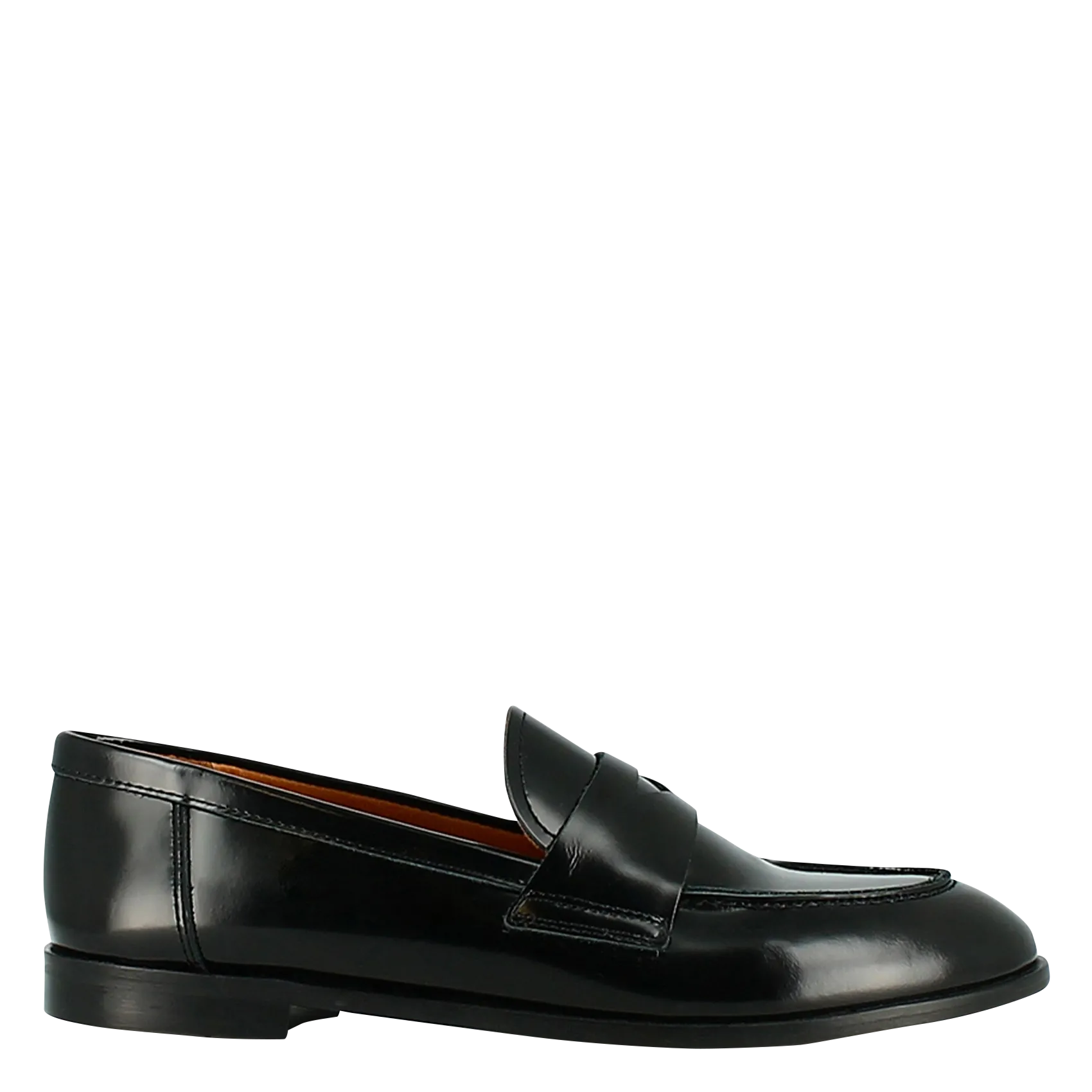 Ledermokassins Schwarz THELMA