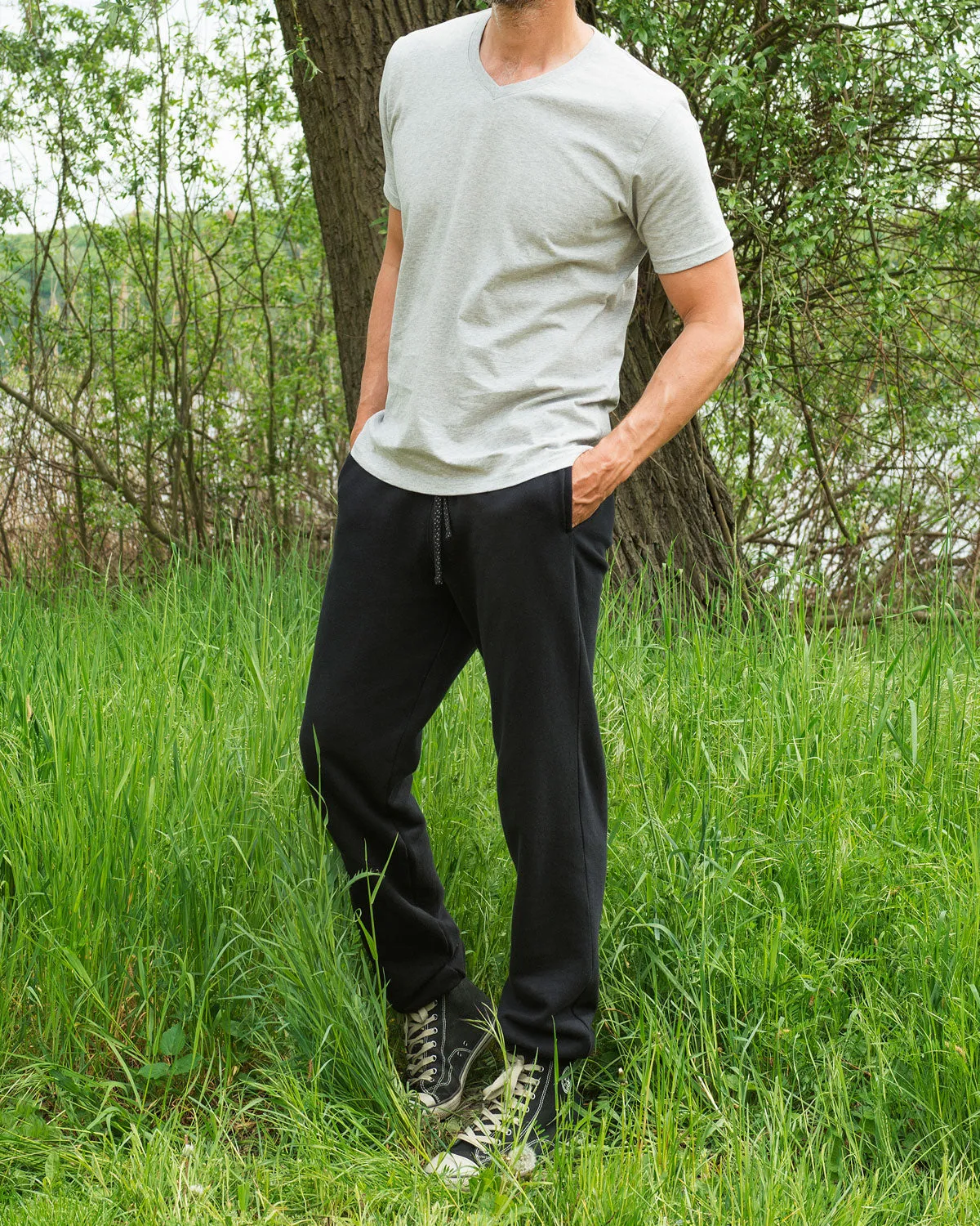 Living Crafts Unisex Jogginghose reiner Bio Baumwolle