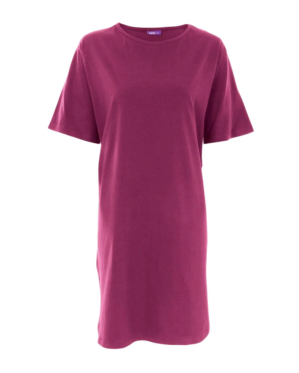 Living Crafts Kurzarm Nachthemd Bio Baumwolle