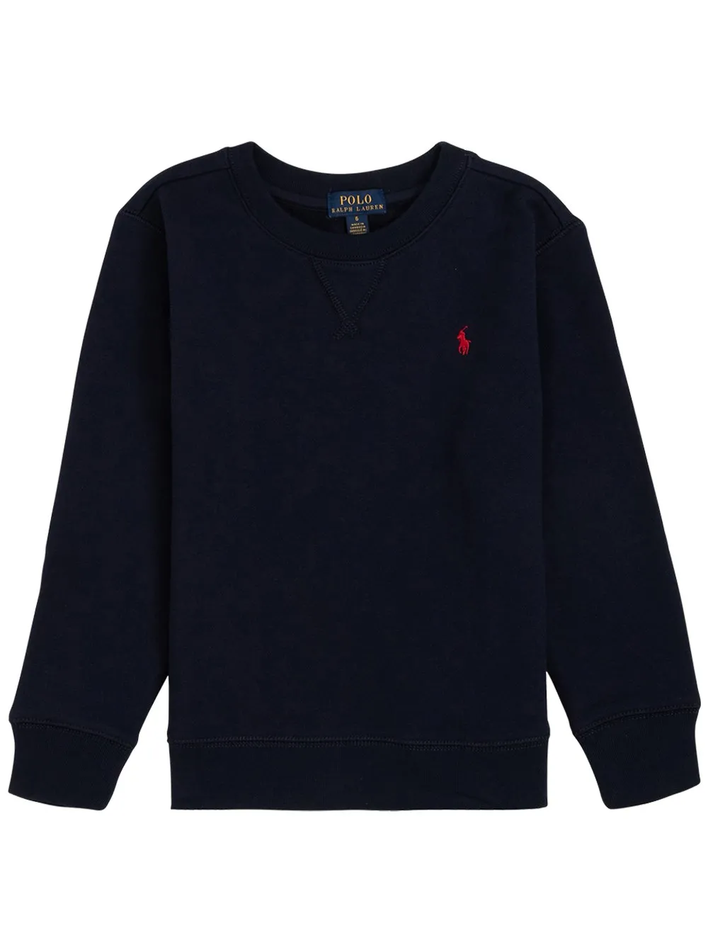 Sweatshirt in Blau aus Baumwolle mit Logo