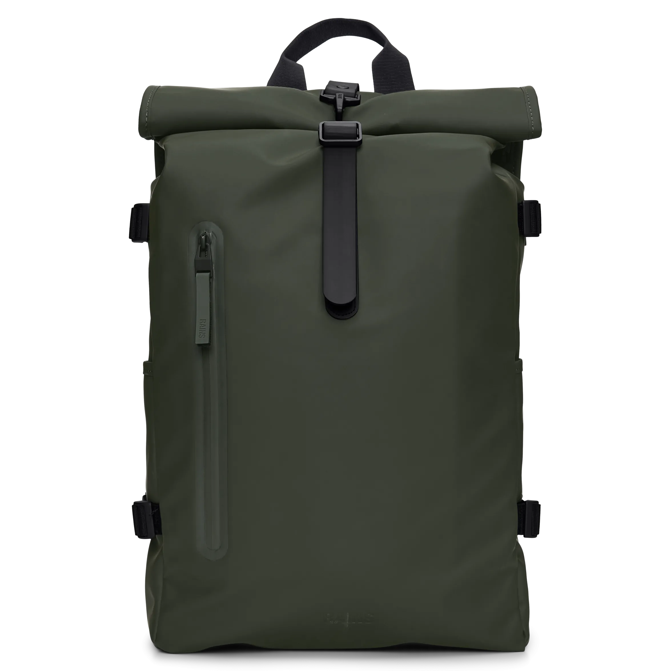 Wasserdichter Rolltop-Rucksack Grun