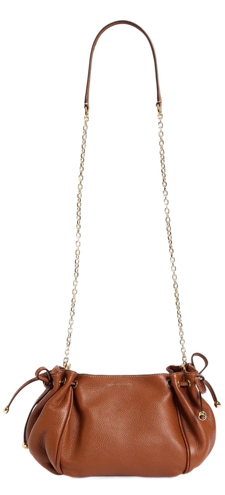 Mini Umhängetasche aus Leder Braun LE MINI 24