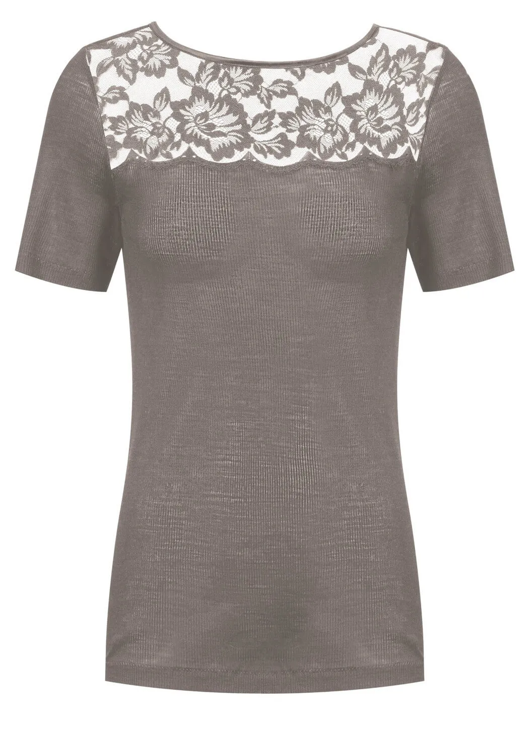 Mey Serie Wool Love Damen T-Shirt kurzarm