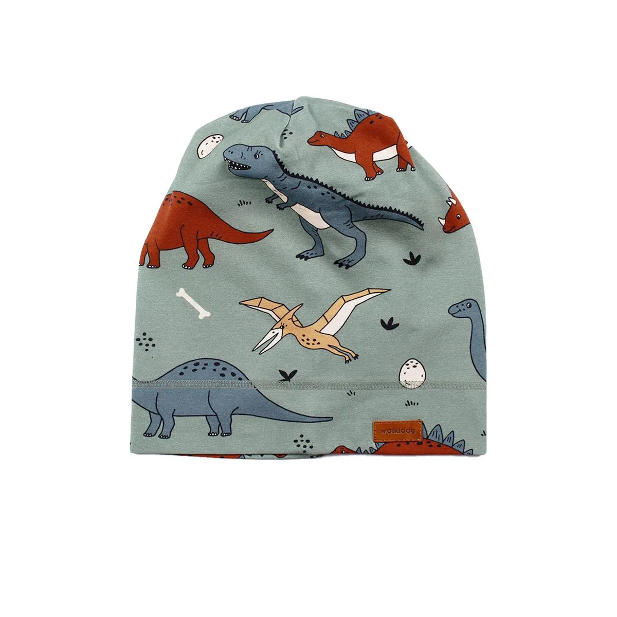 Beanie "Funny Dinosaurs", Mütze, Biobaumwolle, GOTS-zertifiziert