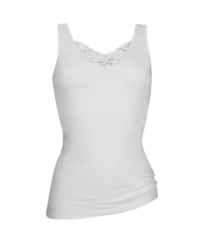 2er Pack Conta 700 Feinripp Damen Achselhemd lang