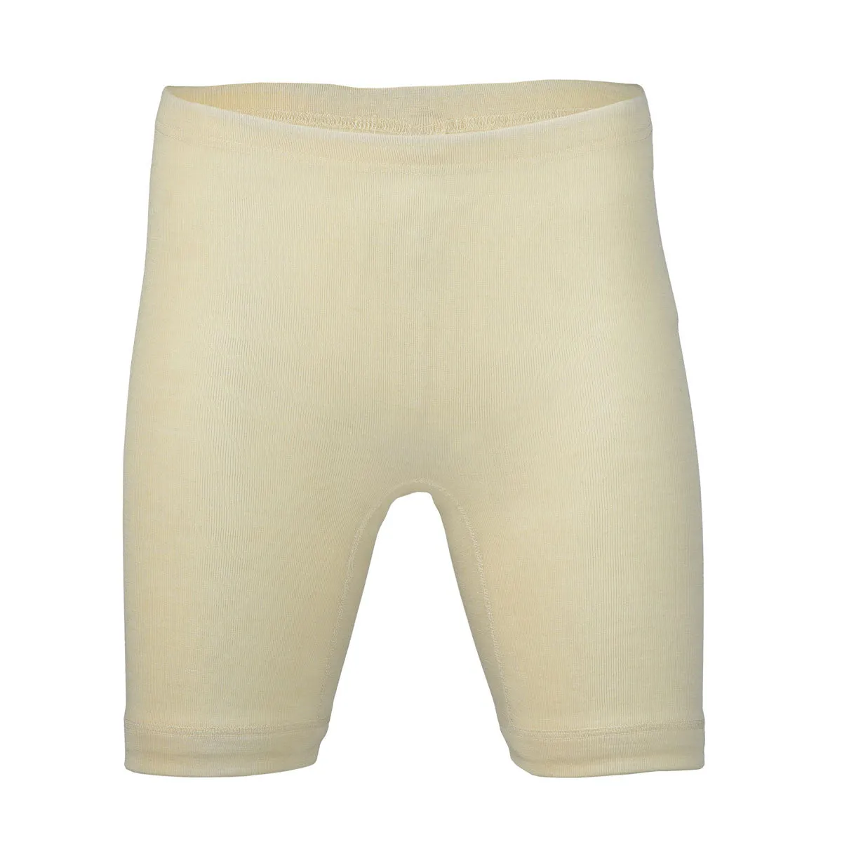 Engel Natur Damen-Schlüpfer mit Bein Wolle Seide