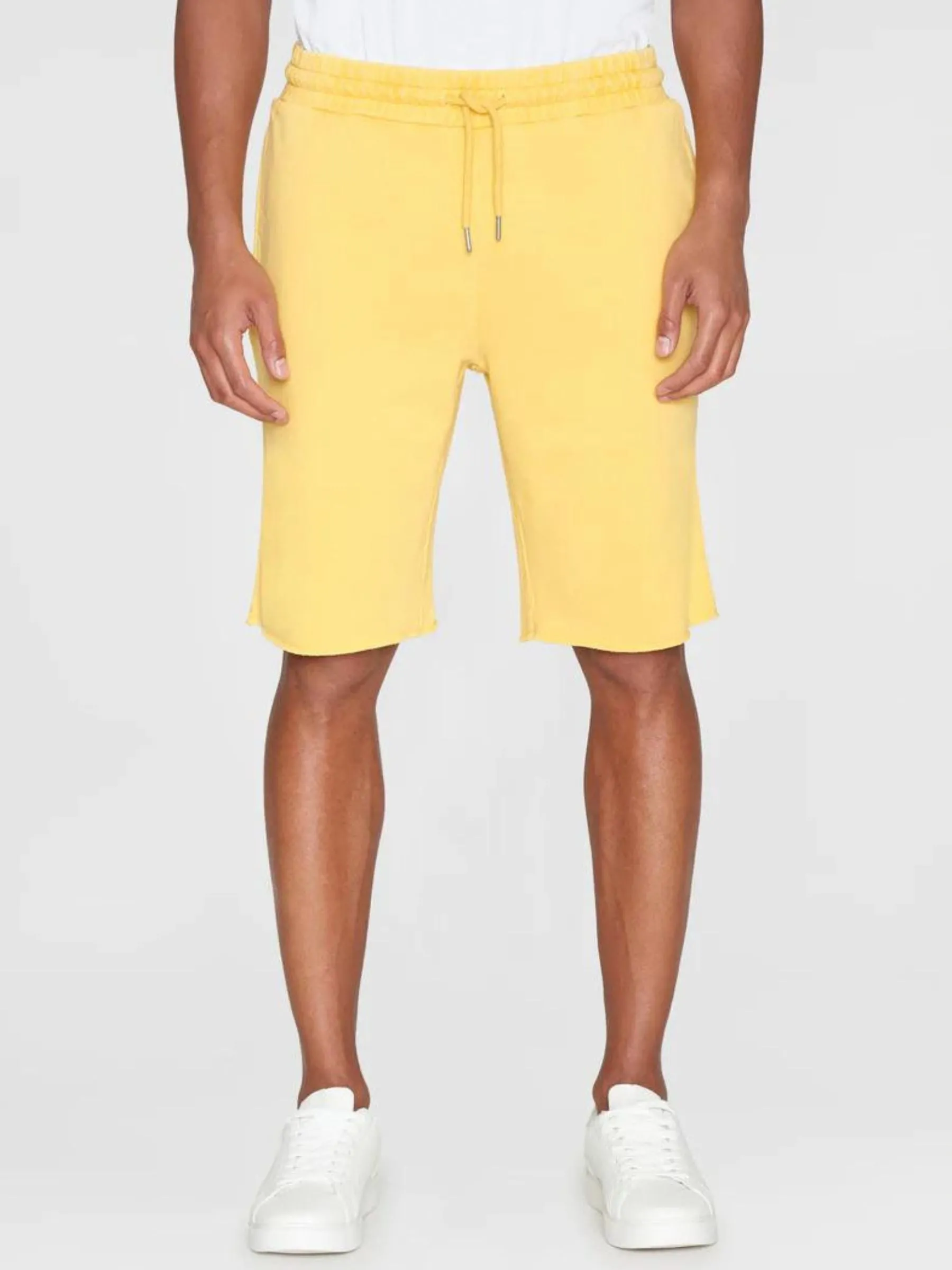 Shorts Birch Sweat Gelb Bio -Baumwolle | Knowledge Cotton Apparel