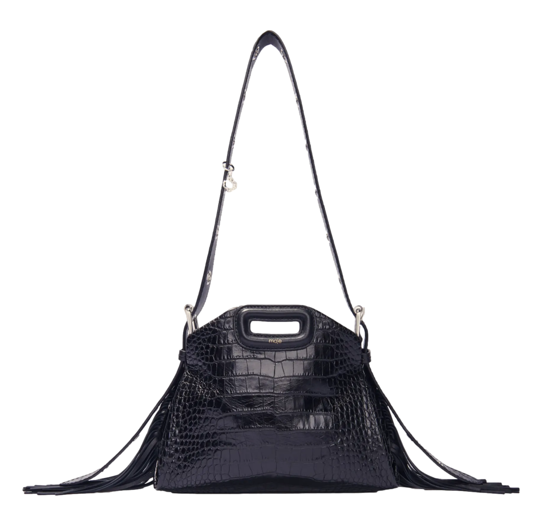 Brieftasche aus Leder Schwarz MISS M MINI