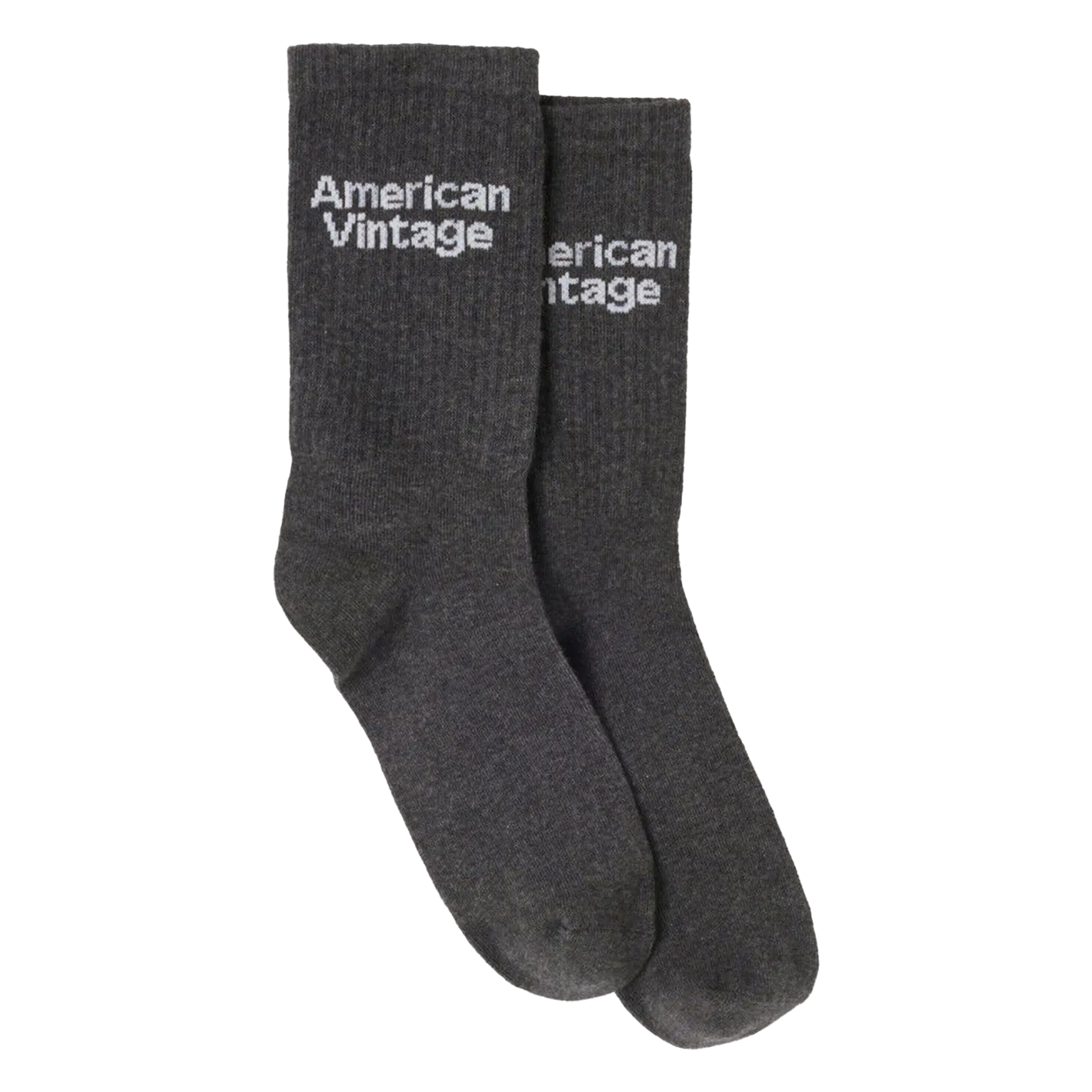 Baumwollsocken mit Logo Grau CLYPSUN