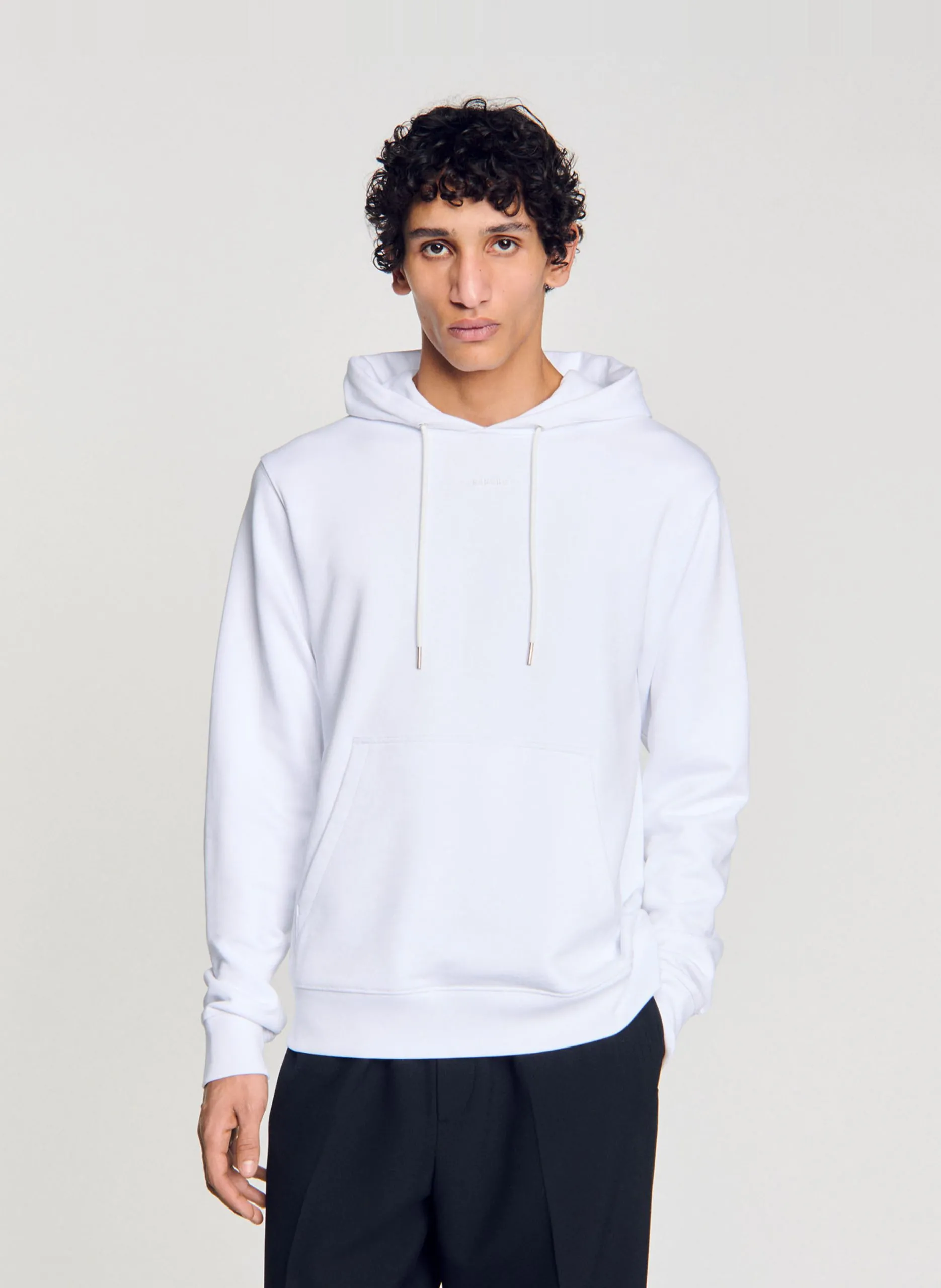 Poloshirt aus Baumwolle, Regular Fit Weiss