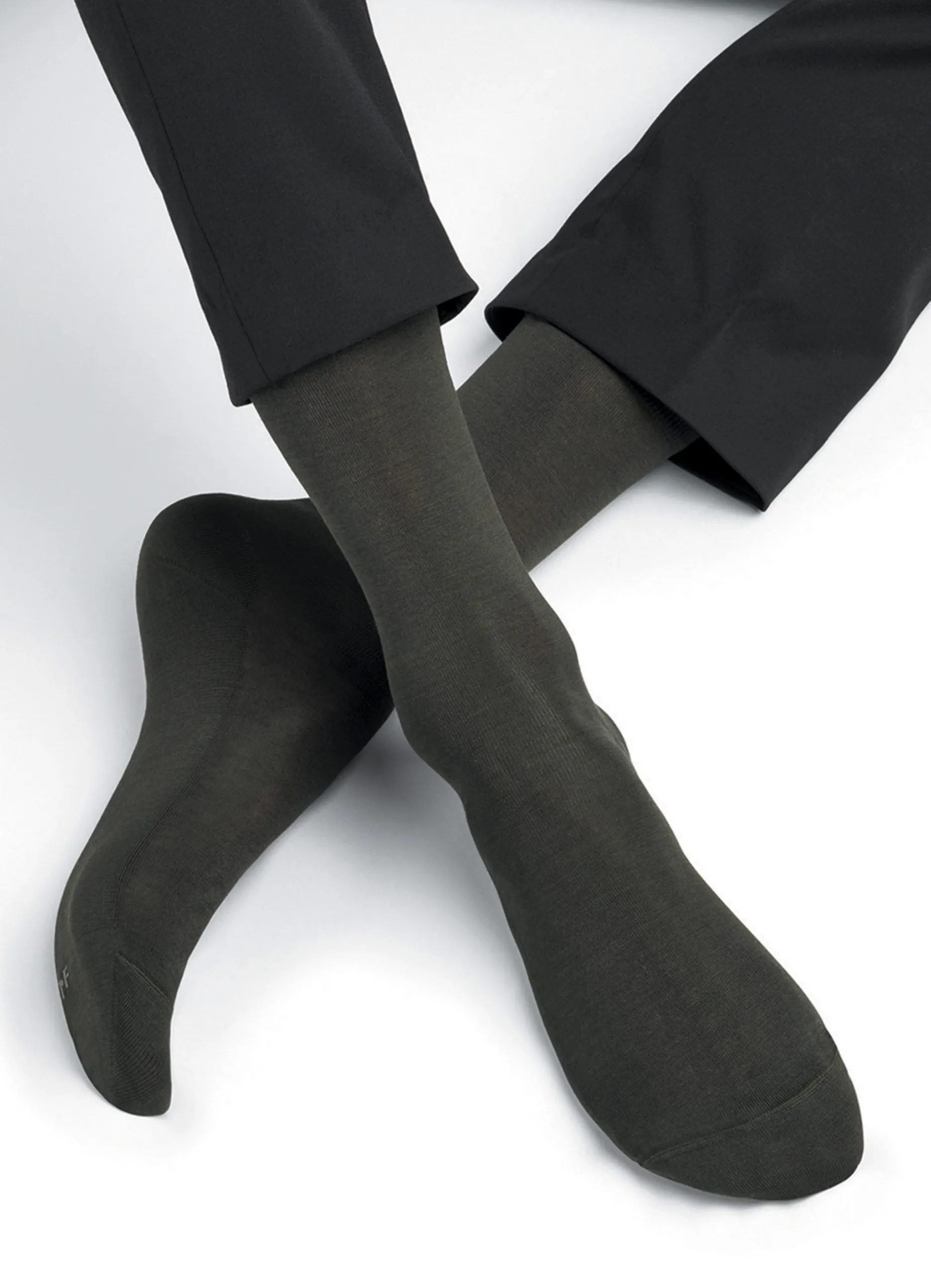 Hohe Baumwollsocken Grun