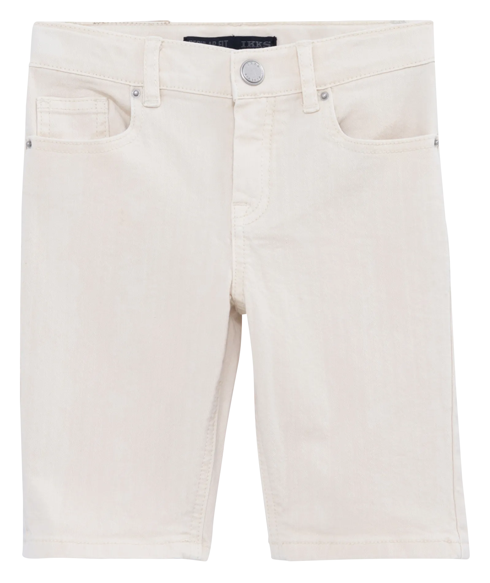 Bermudashorts aus Baumwoll-Mix Weiss