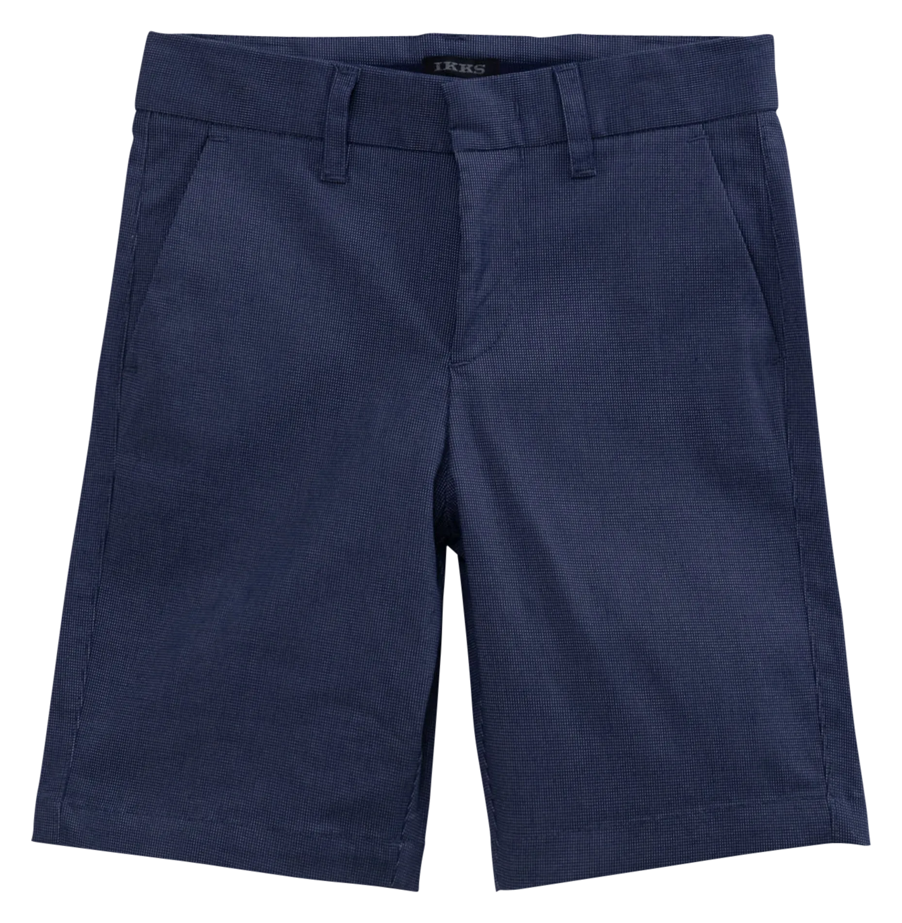 Bermuda aus gemischter Baumwolle Blau