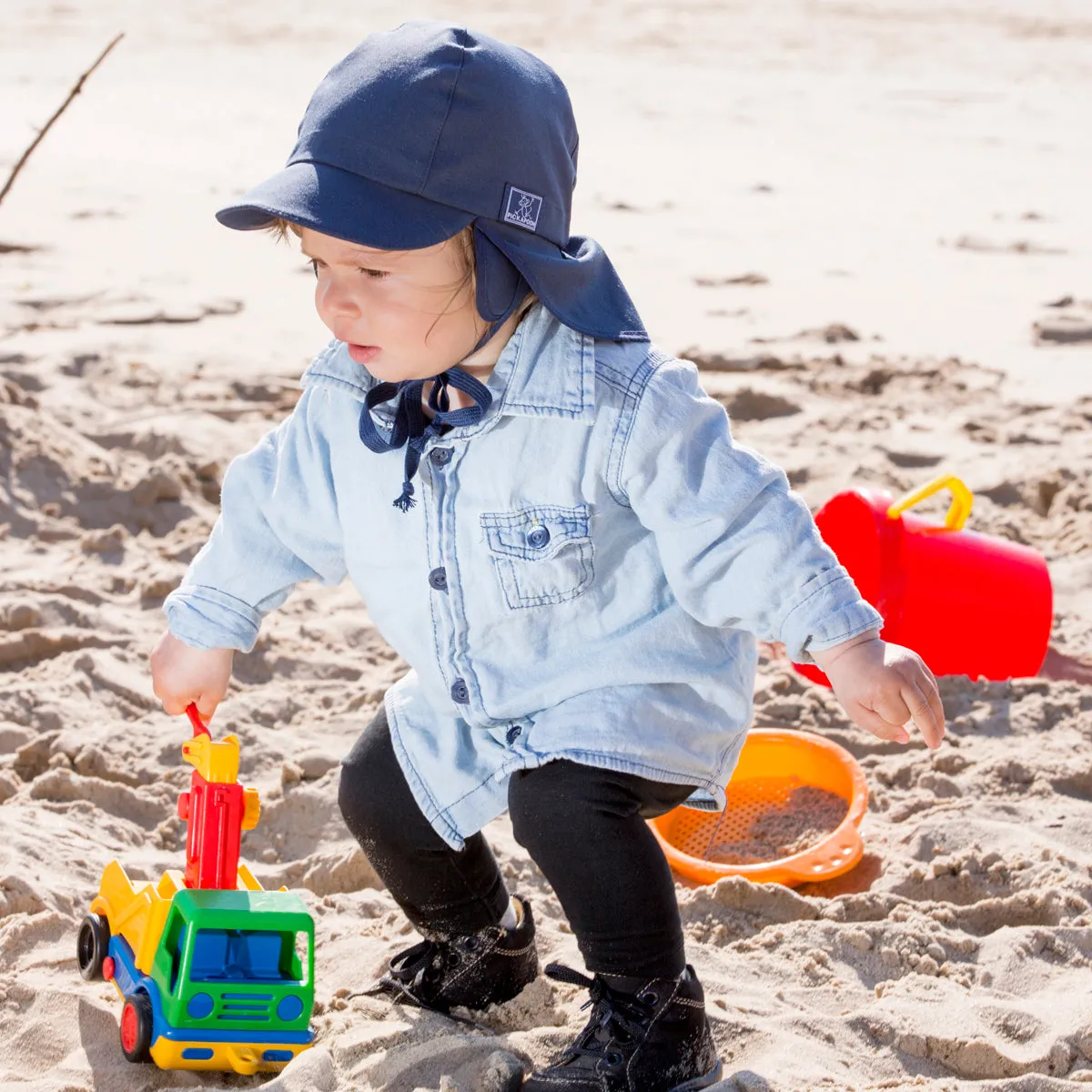 Pickapooh Baby Sommer Mütze Bio Baumwolle