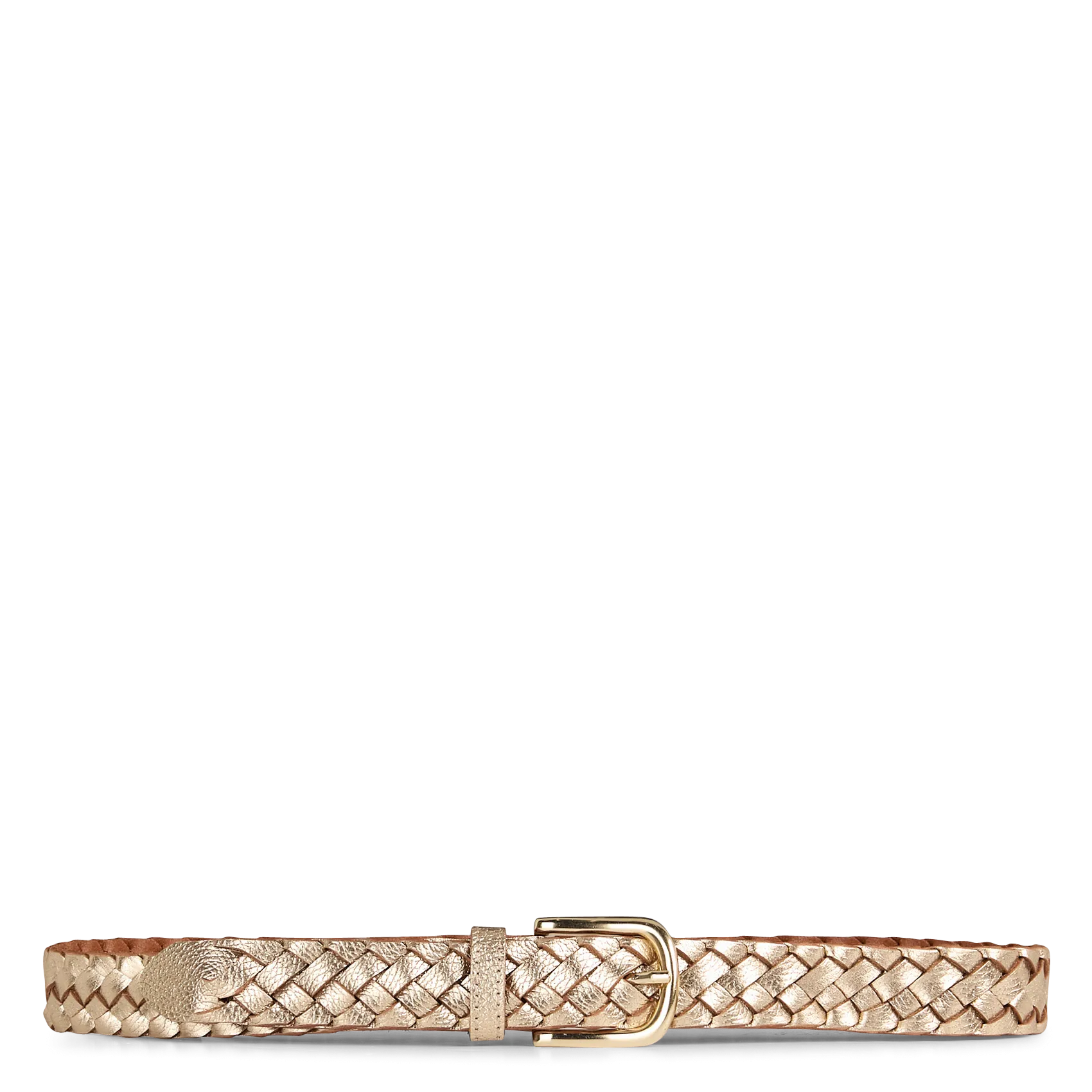 Dardara - Geflochtener Ledergürtel Golden VALENTIN