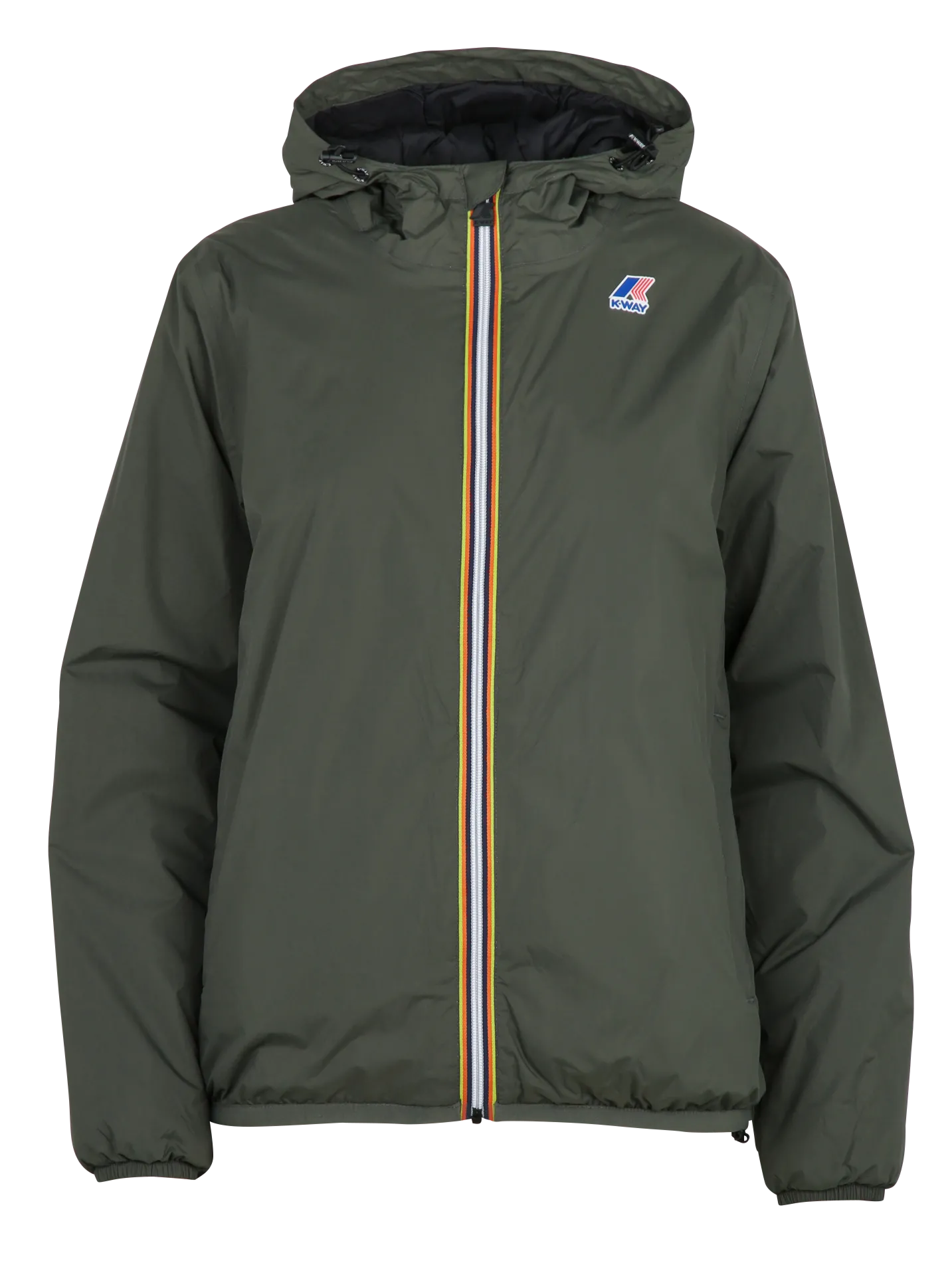 Windjacke mit Stehkragen Grun LE VRAI 4.0 CLAUDE WARM