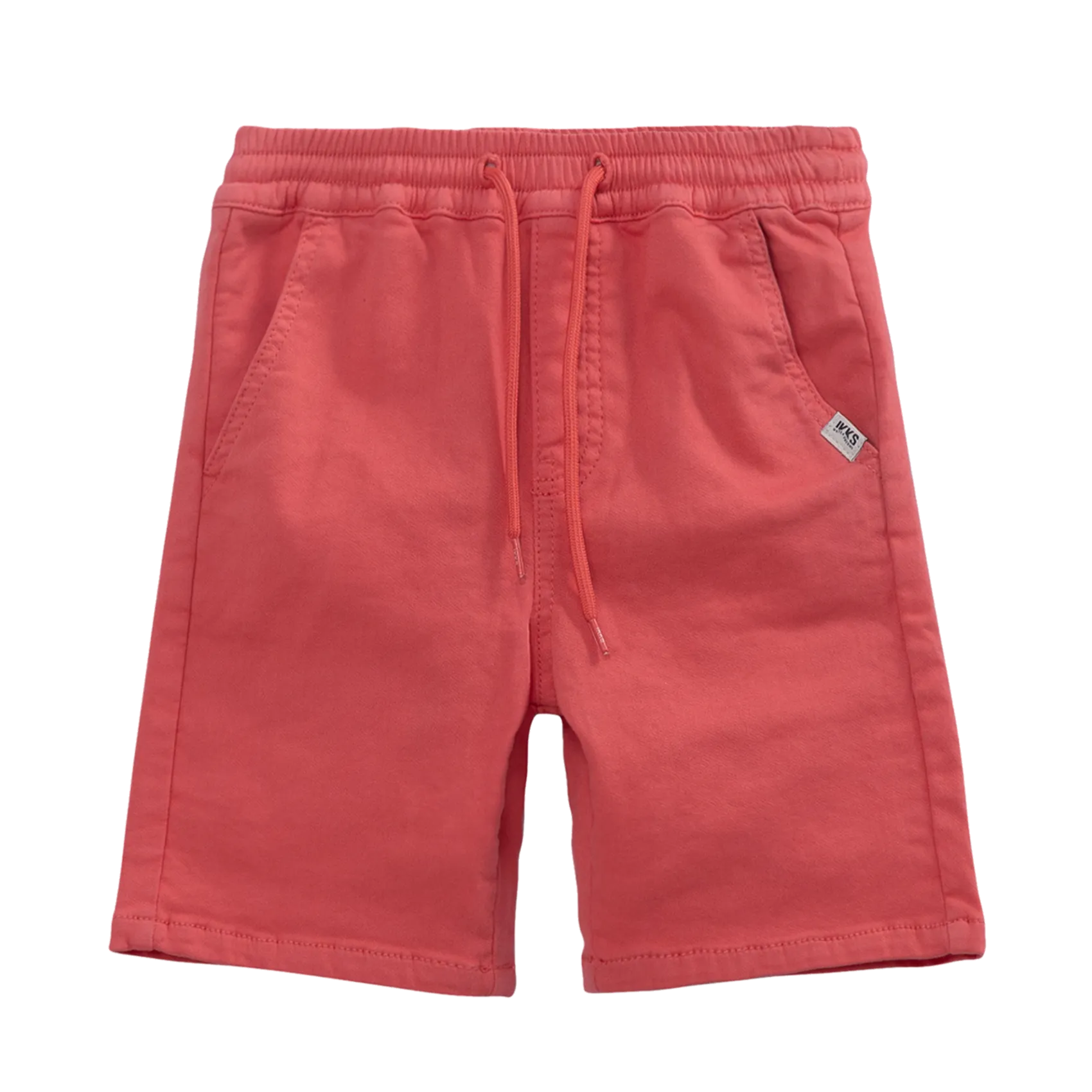 Bermudashorts aus Baumwoll-Mix Rot