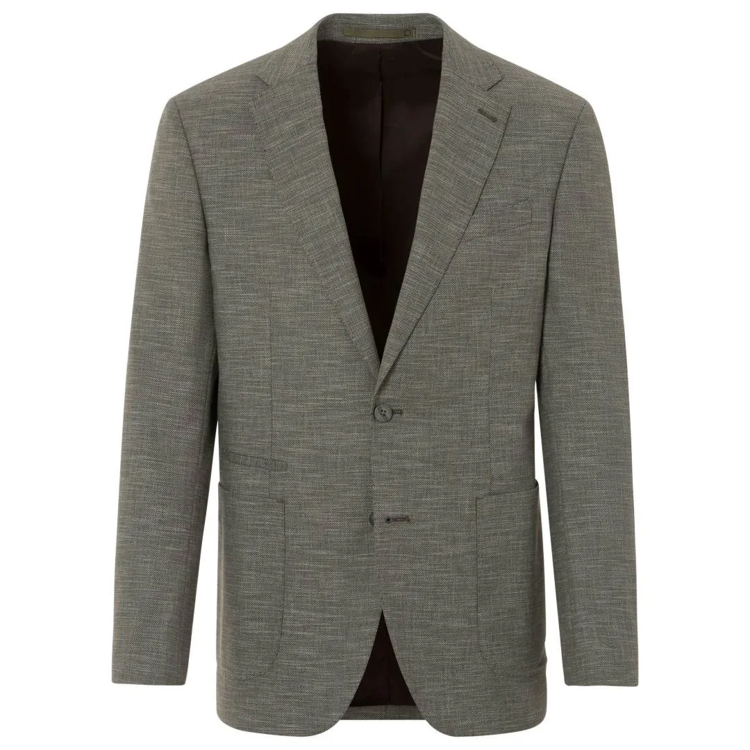 Benvenuto Herren Anzug Sakko grün Matteo 365878342 0540 mud