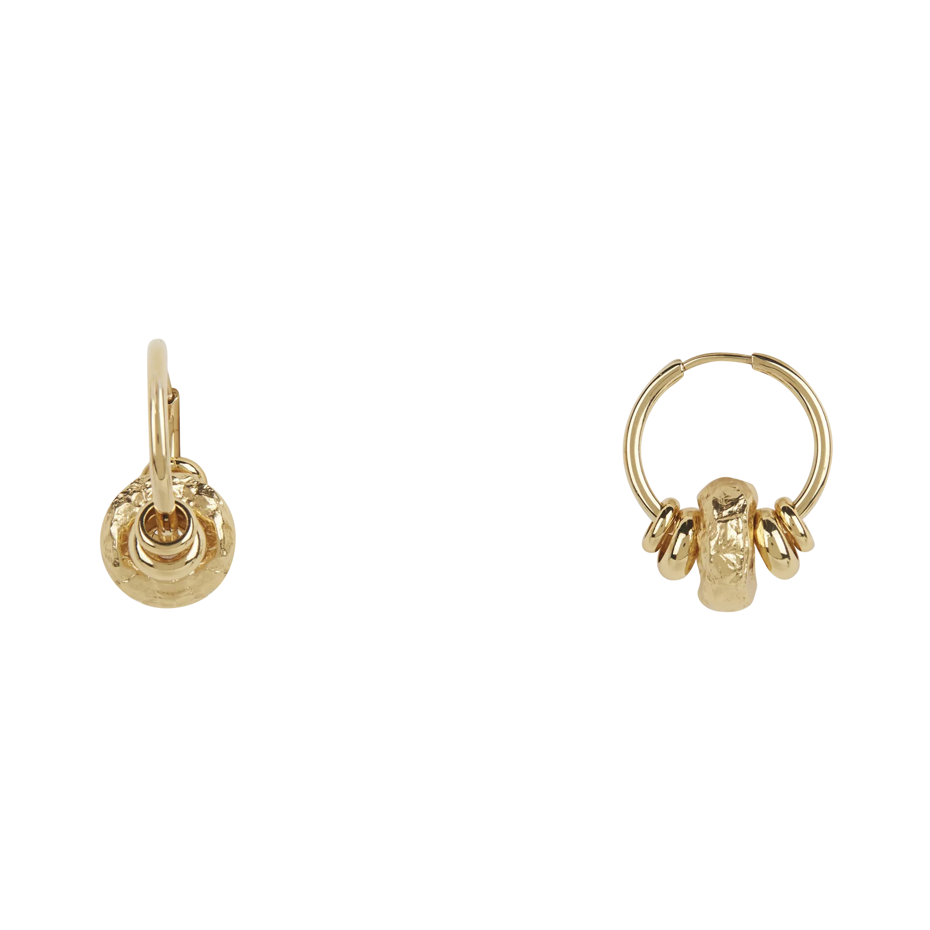 Geflochtener Ledergürtel Golden LEELO