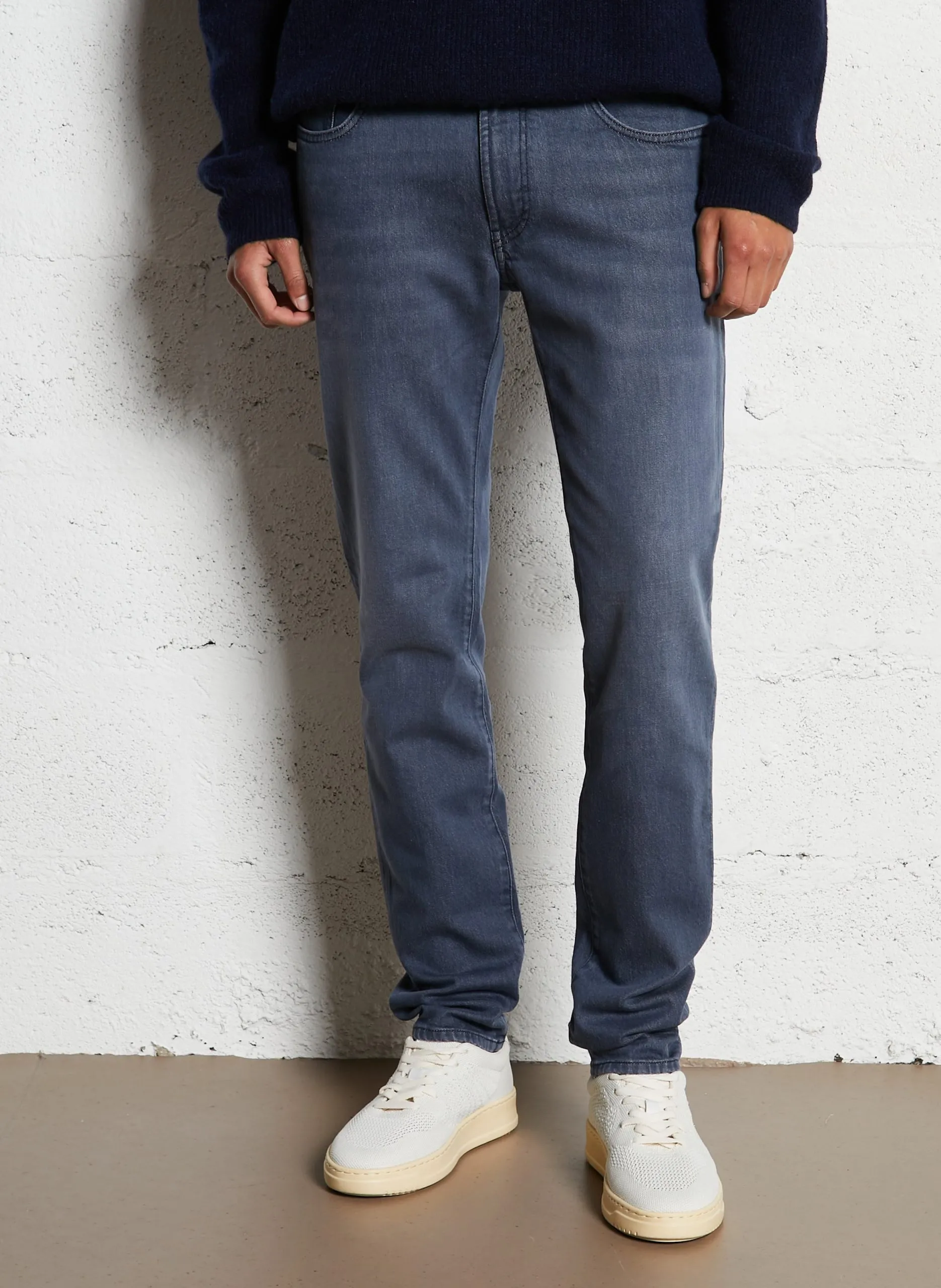 5-Pocket-Jeans - verwaschen Blau