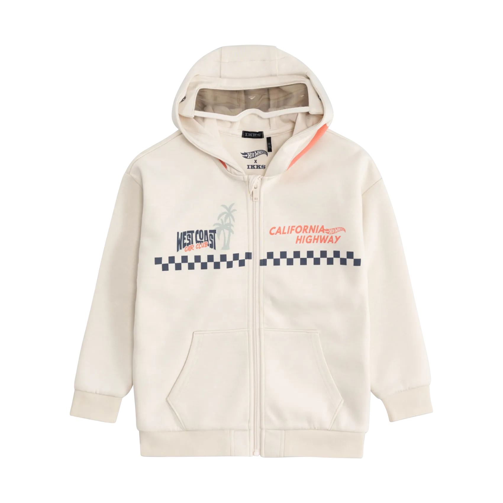 Sweatshirt HOT WHEELS x IKKS Weiss