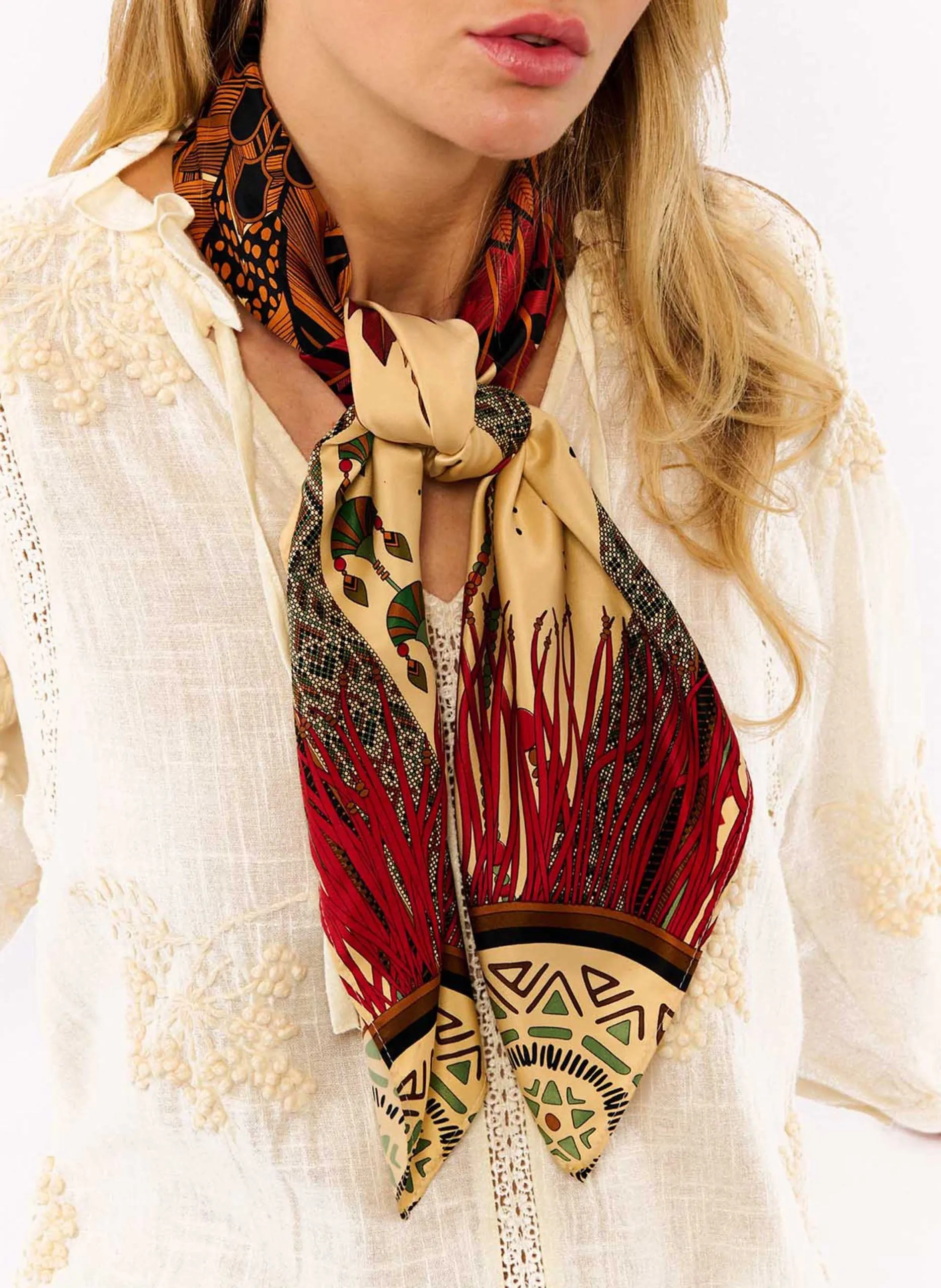 7959607-1 - 86 x 182 cm. Beige NOUVEAU WESTERN MEDIUM