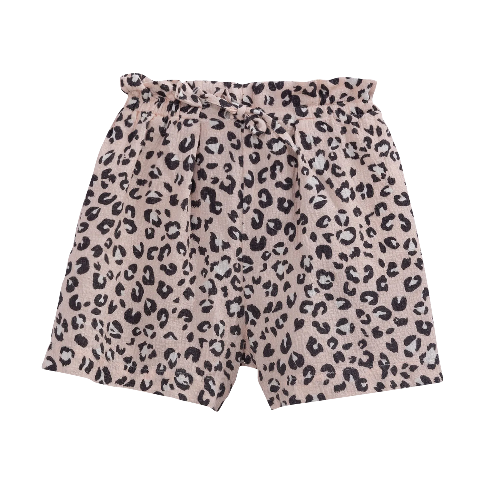 Shorts mit Leopardenmuster aus Baumwolle Rosa