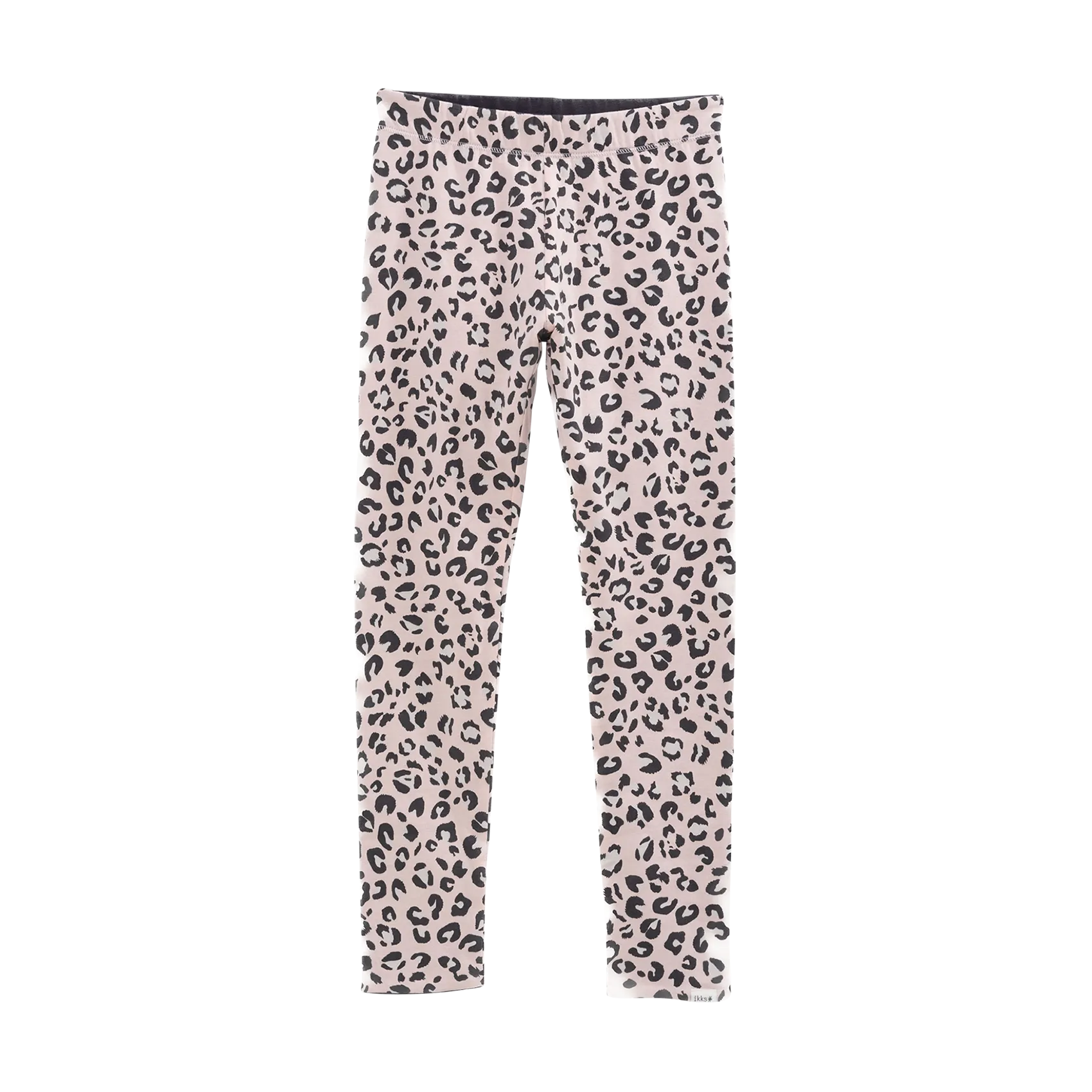 Bedruckte Leggings aus gemischter Baumwolle, beidseitig tragbar Rosa