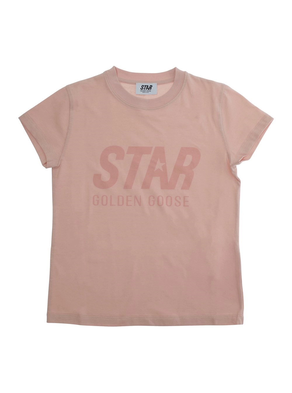 STAR GIRL'S T-SHIRT S/S LOGO TONAL PRINT