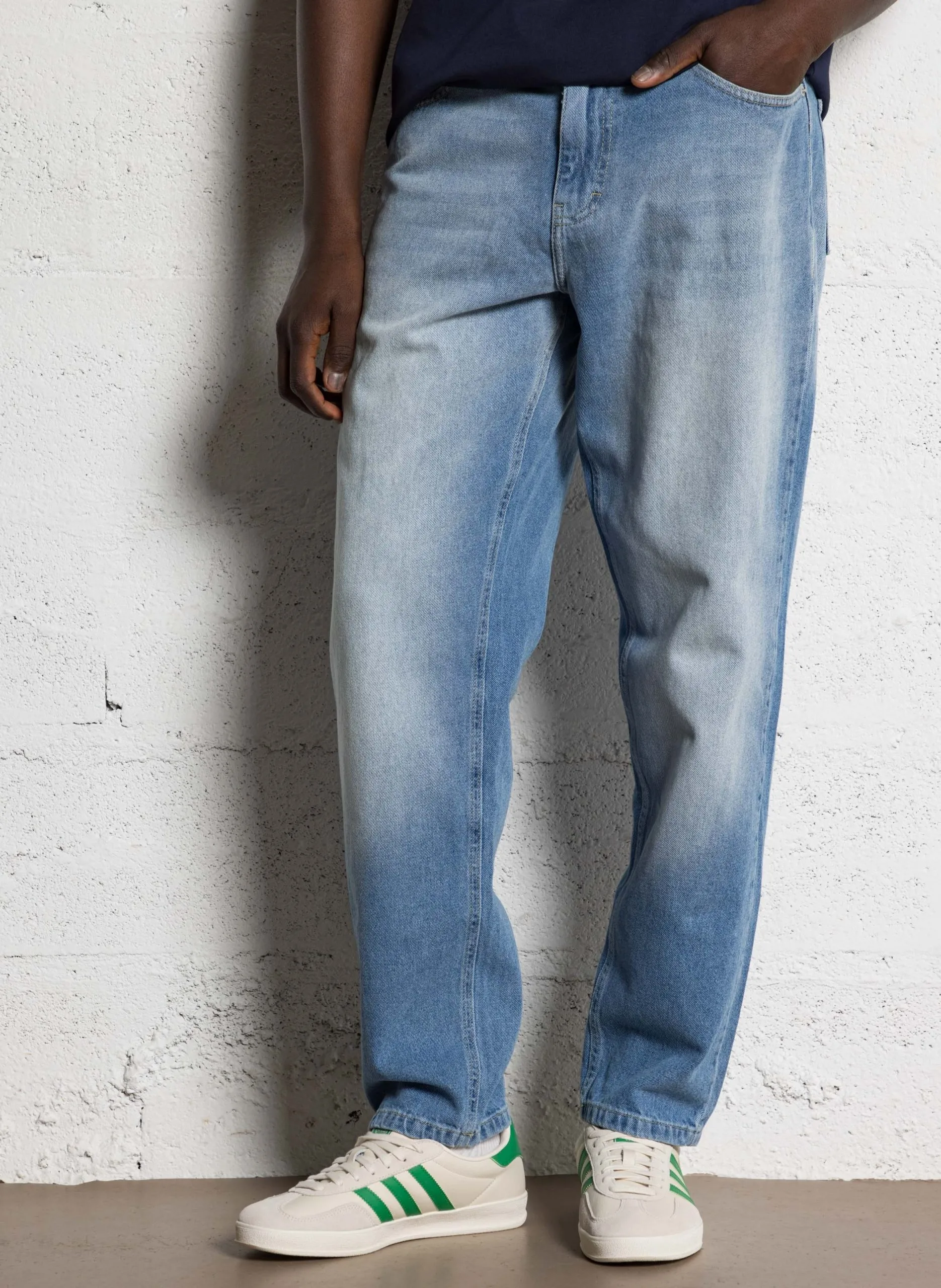 Straight Cut Jeans aus Bio-Baumwolle Blau RYDER