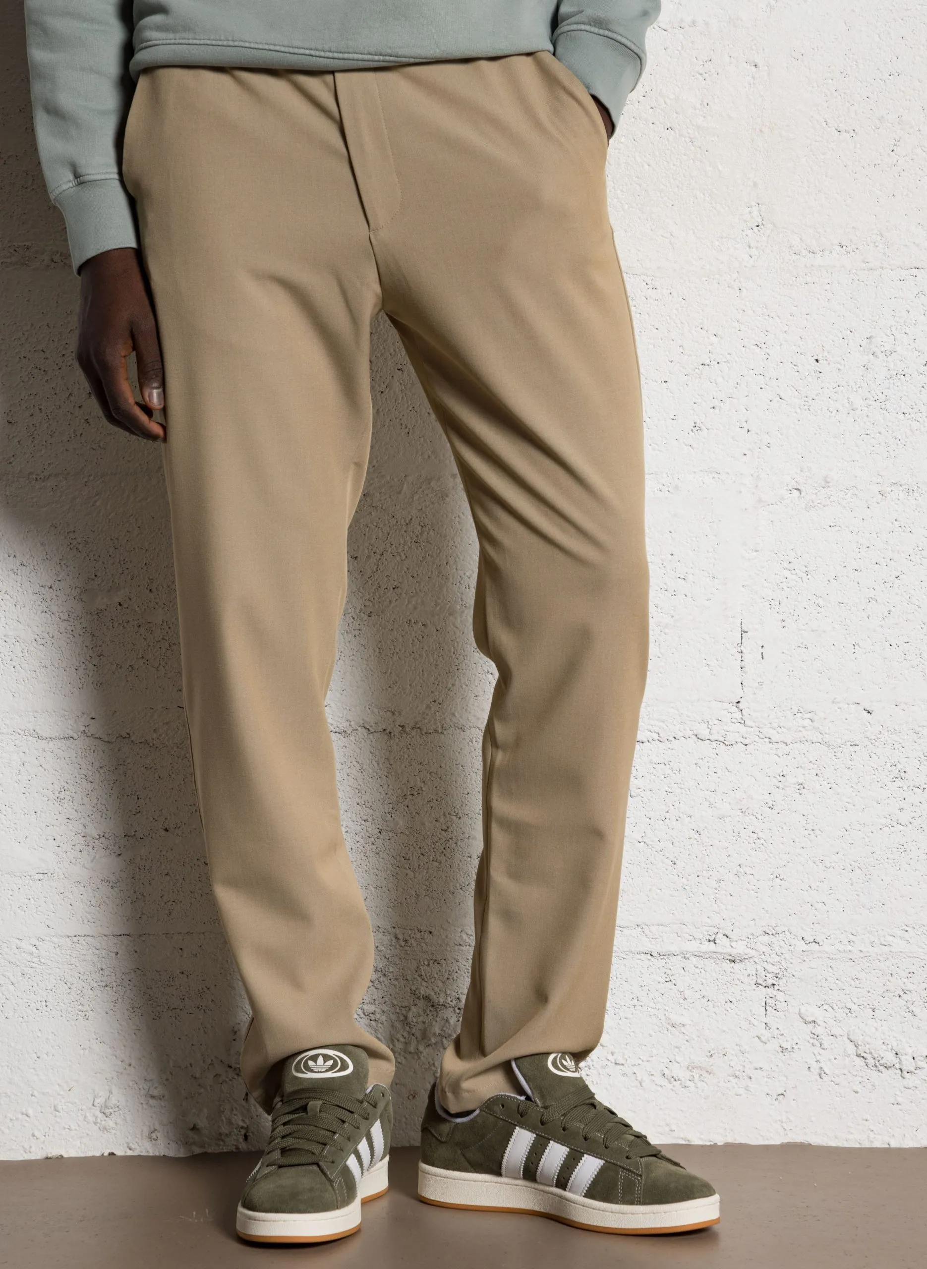 Bundfaltenhose Beige COMO