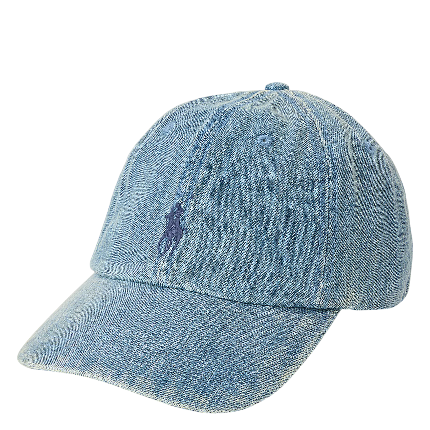 Baseballkappe aus Denim Blau