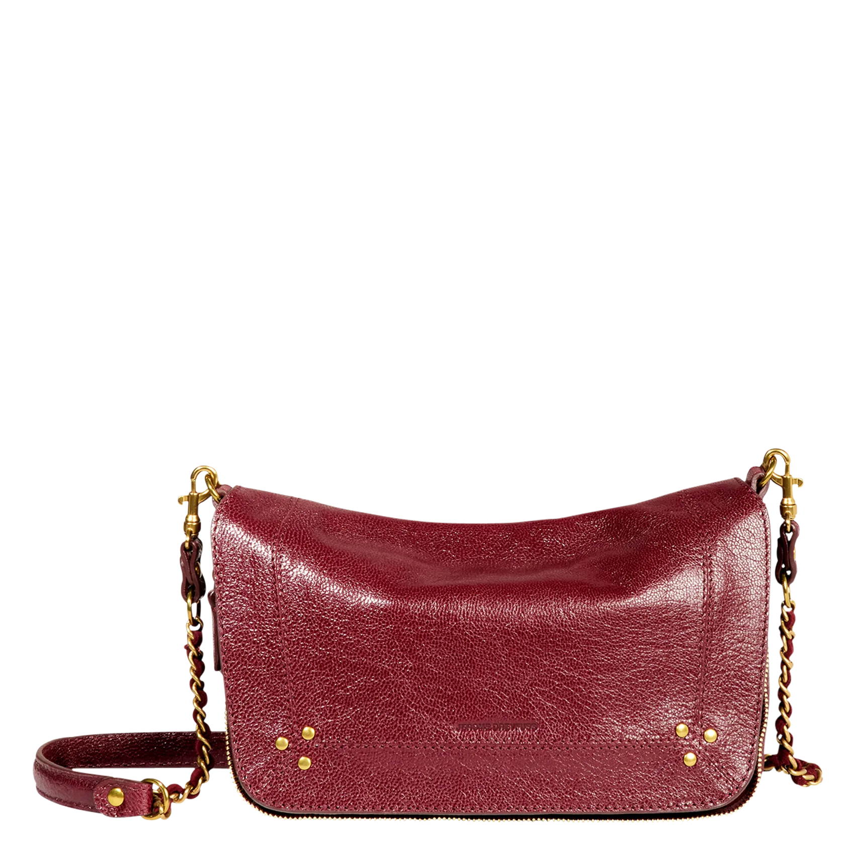 Brieftasche aus Leder Rot BOBI S