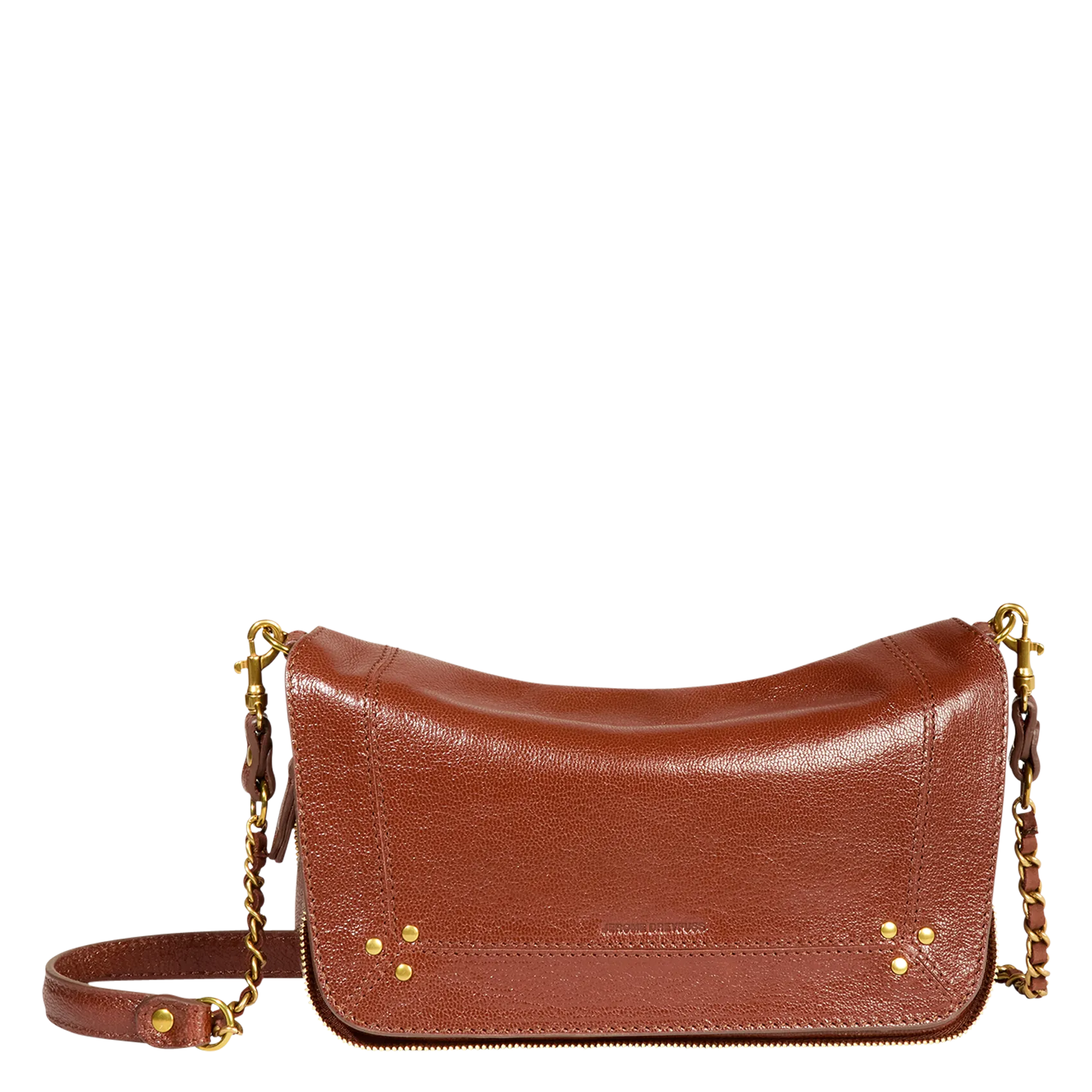 Brieftasche aus Leder Braun BOBI S