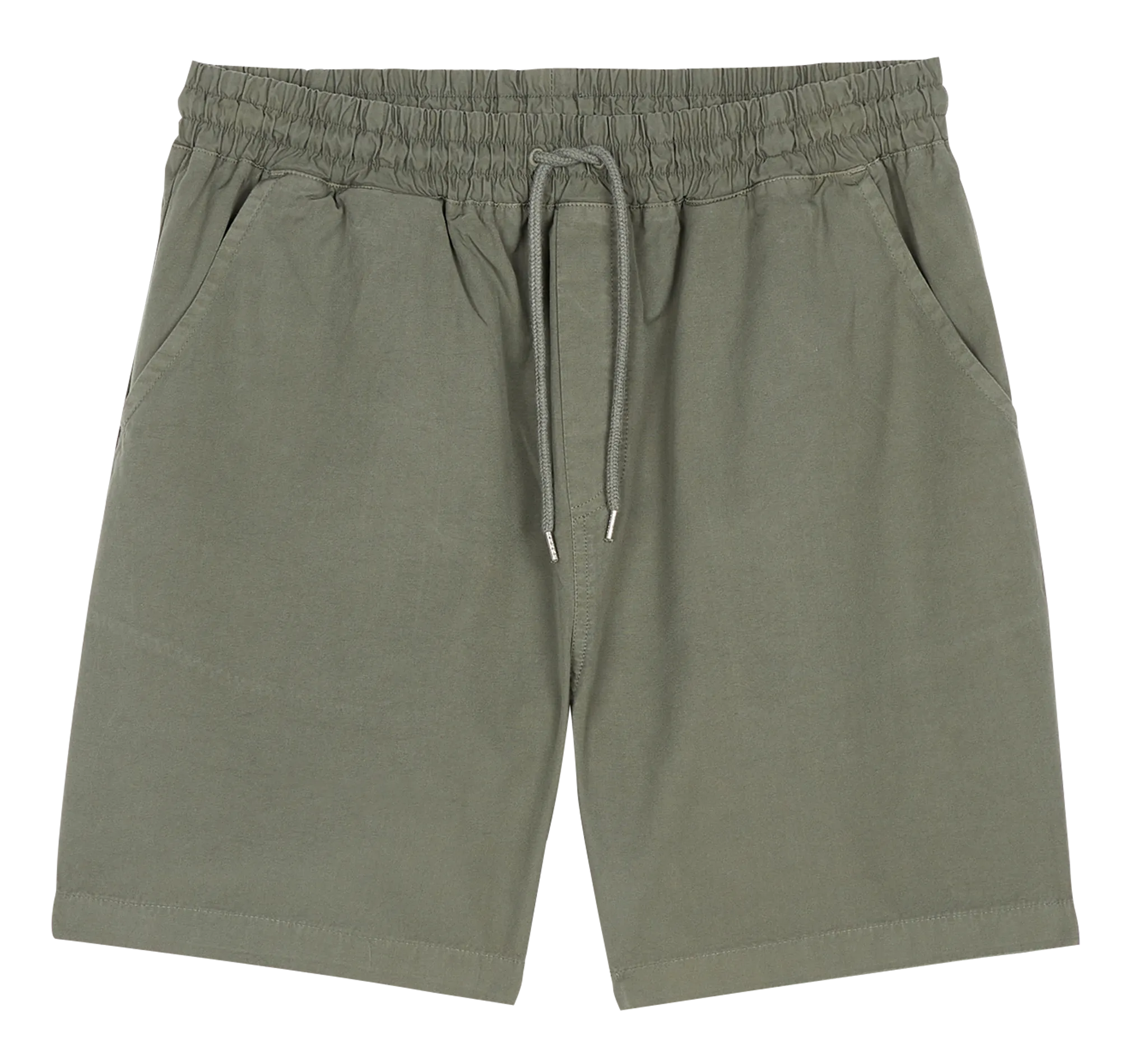 Shorts aus Bio-Baumwolle, Regular Fit Khaki