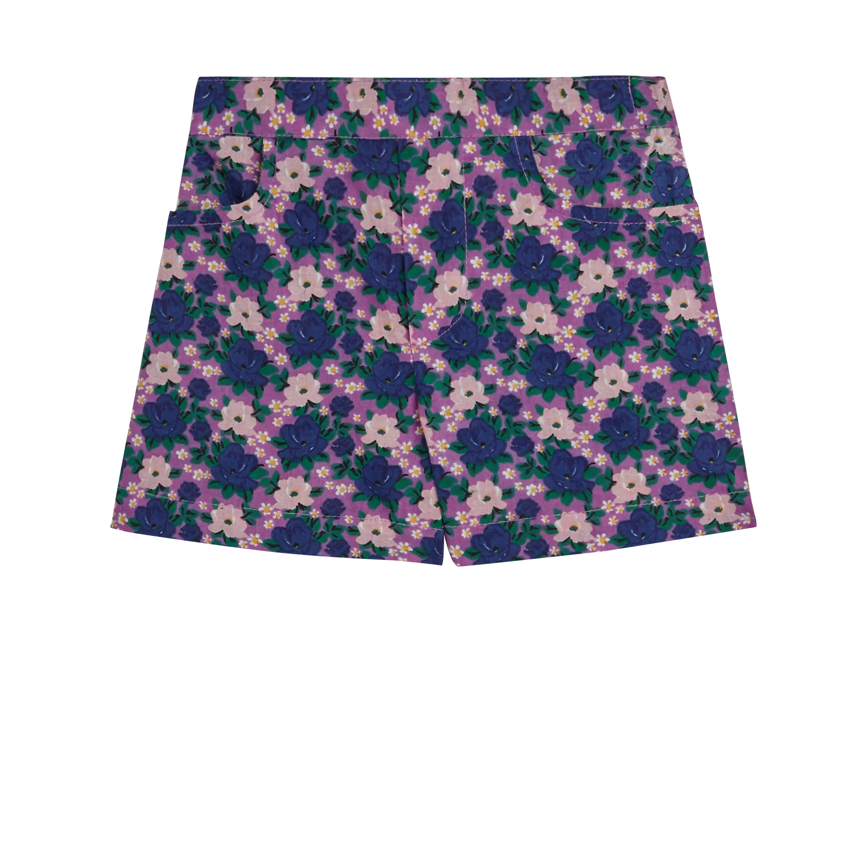 Short en coton Violett