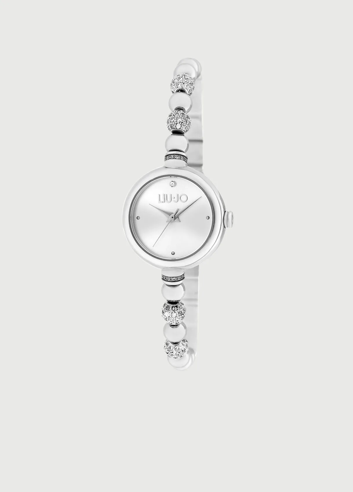 Armbanduhr mit Perlen