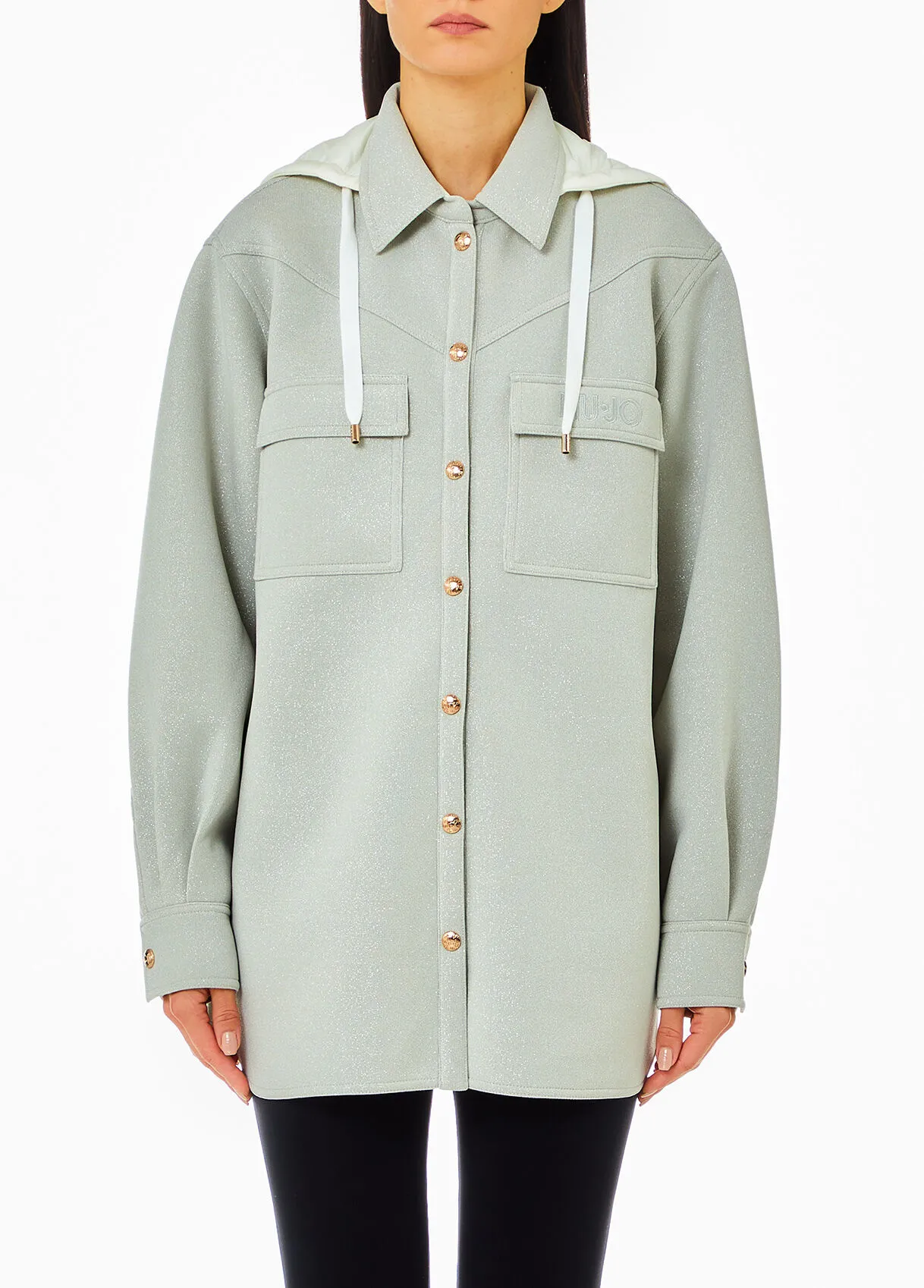 Anorak aus Scuba Lurex®