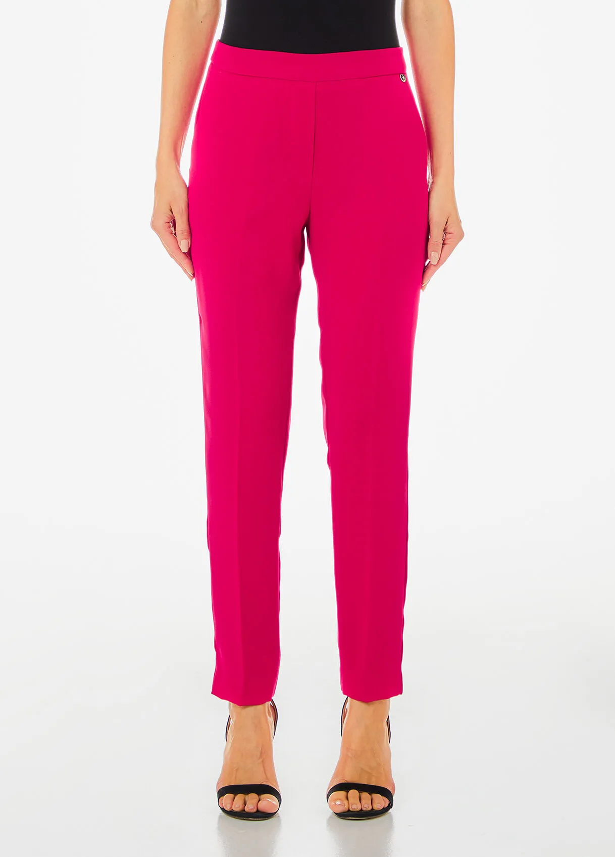 Anzughose aus Kreppsatin