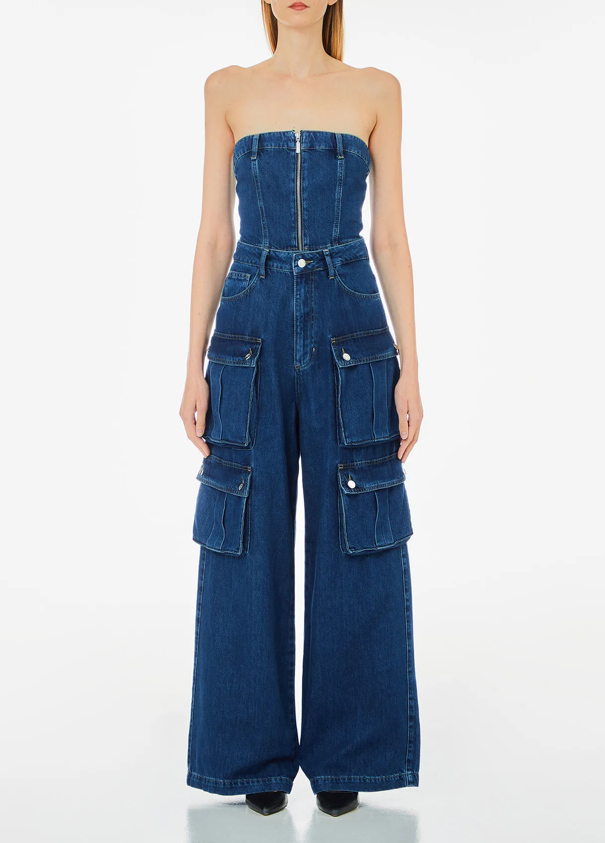 Denim-Jumpsuit