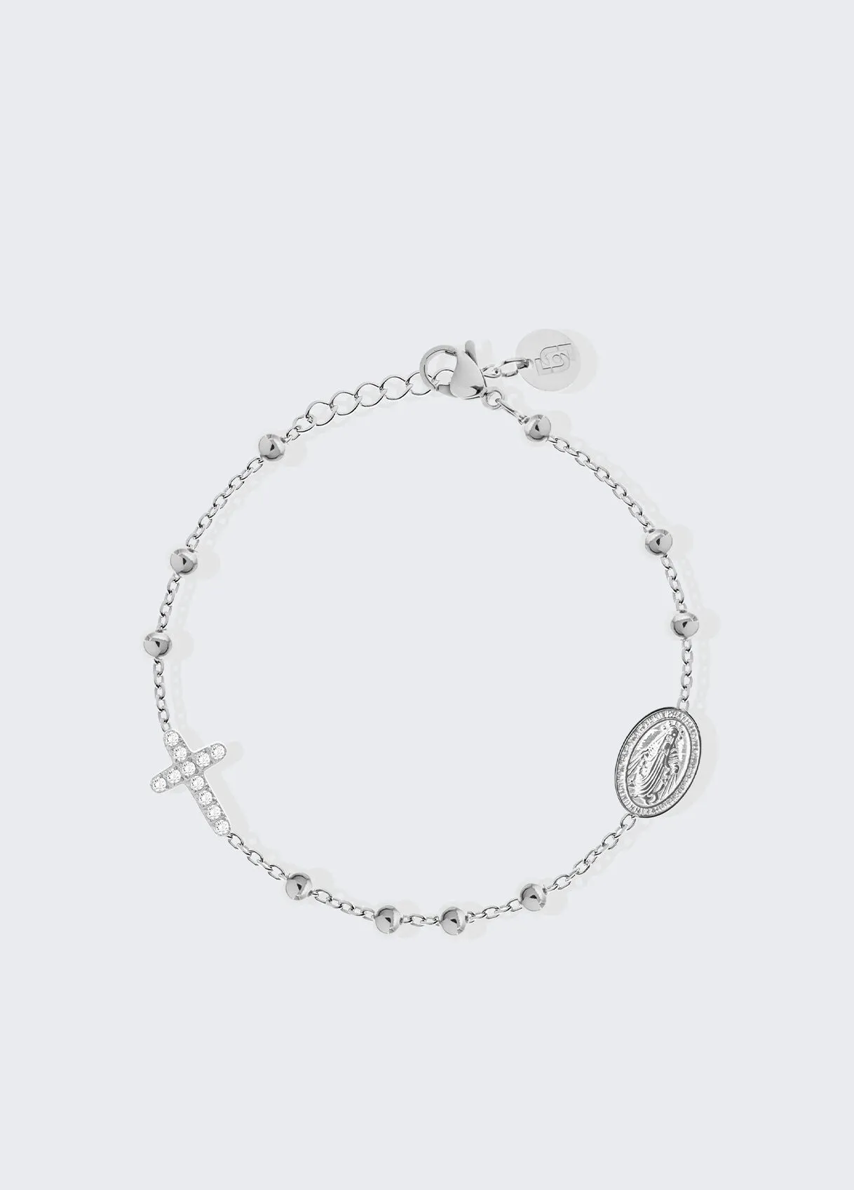 Zartes Armband mit Kreuz