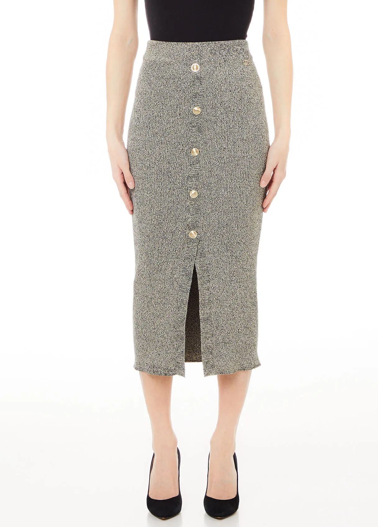 Strickrock aus Lurex®