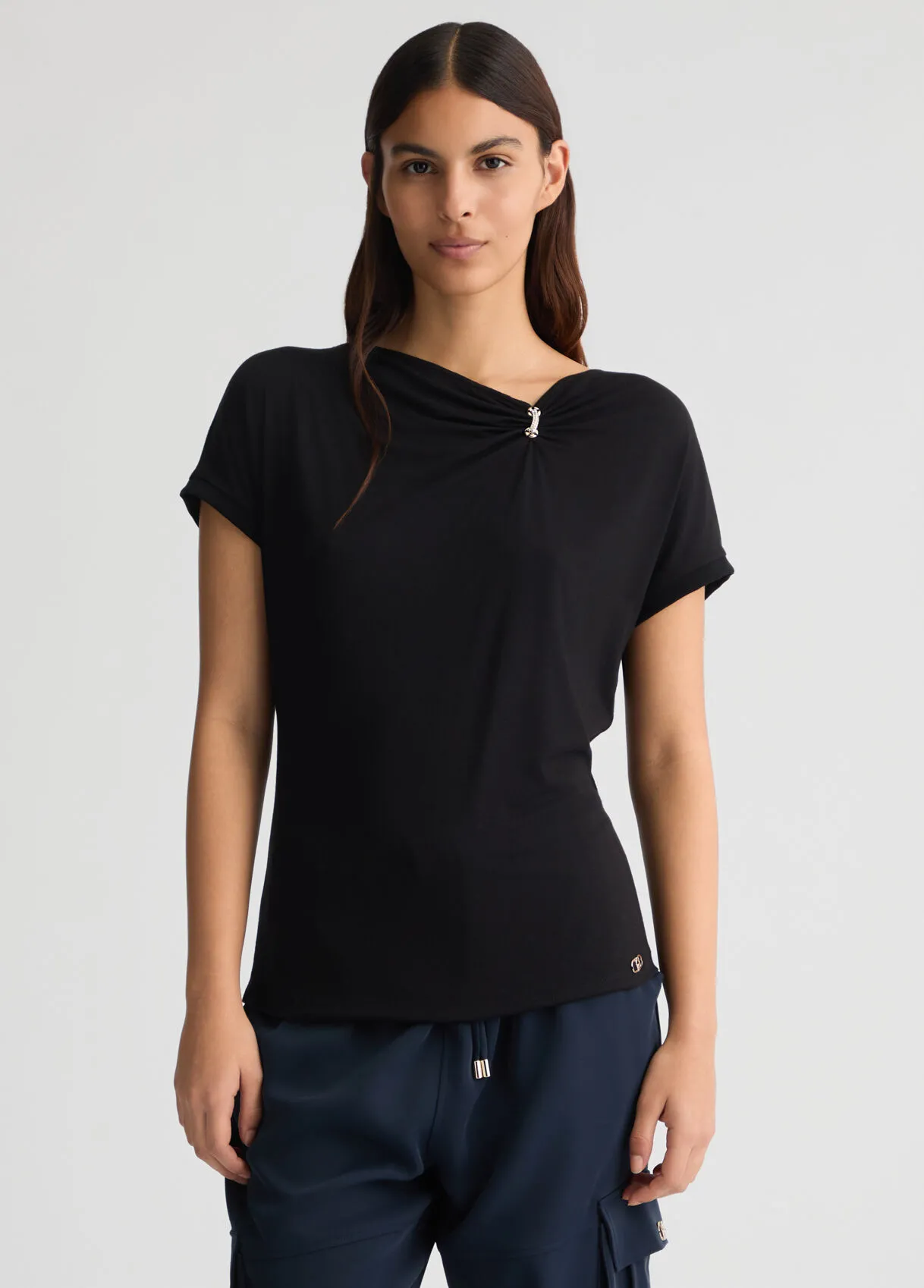 T-Shirt aus Baumwolljersey