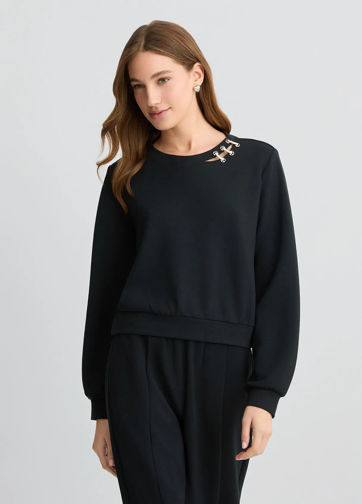 Sweatshirt aus Scuba