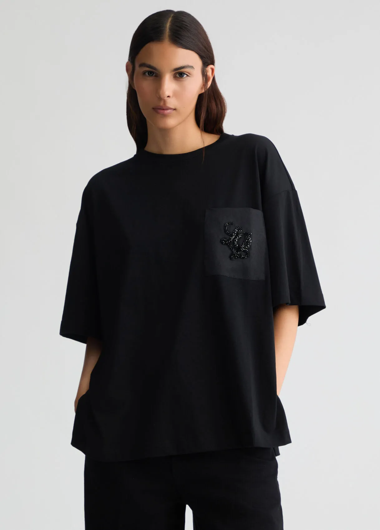 T-Shirt aus Baumwolle