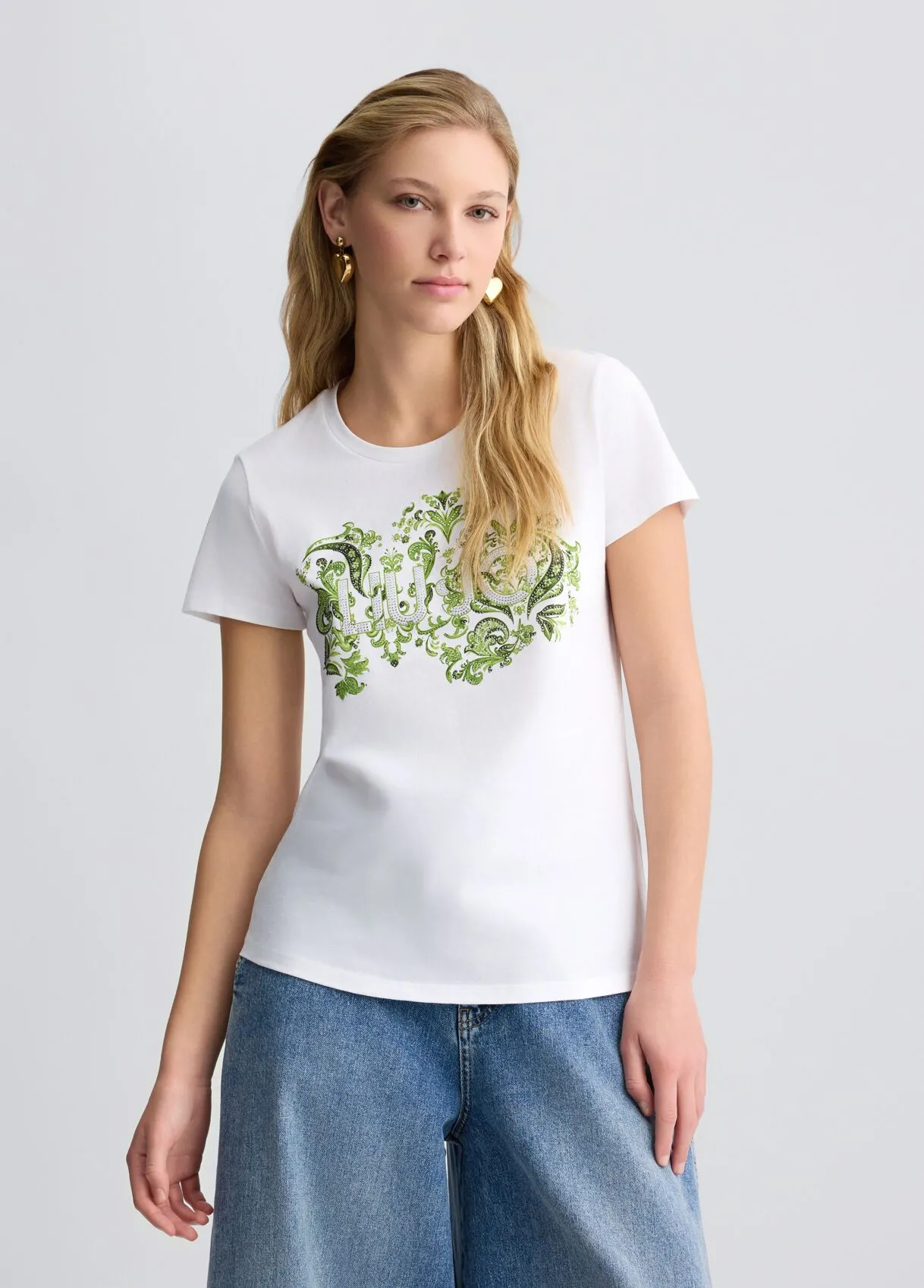 T-Shirt mit Blumenprint