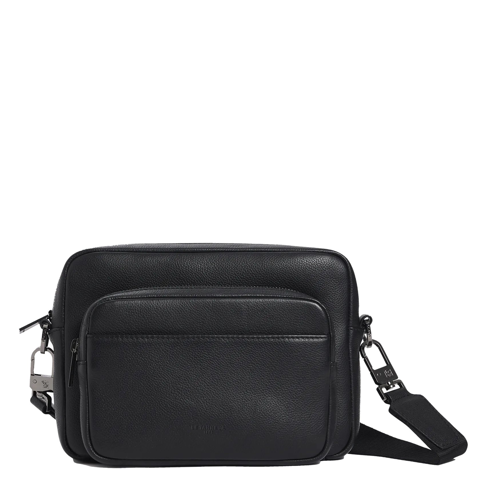 Brieftasche aus Leder Schwarz MARCEAU