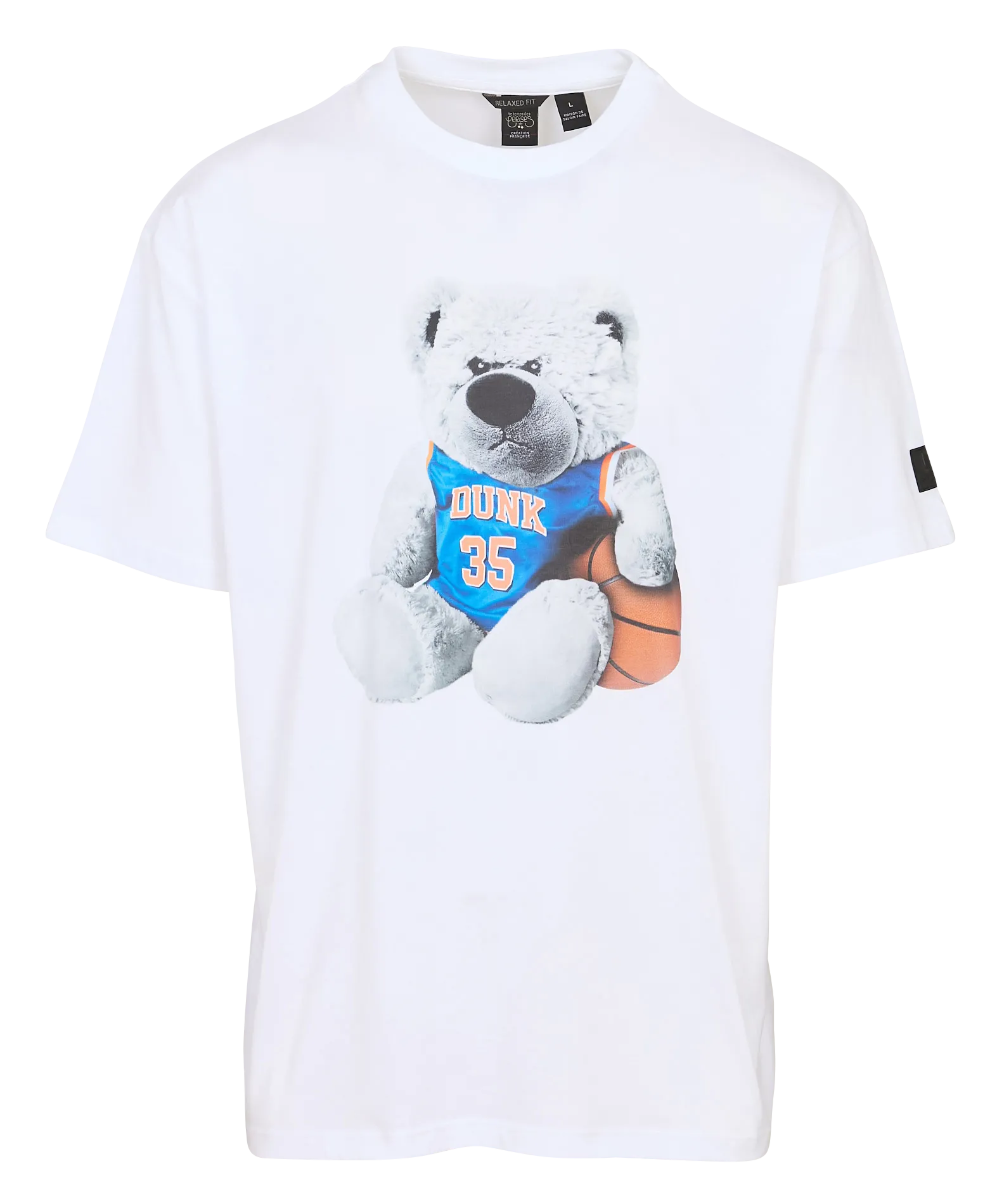 Baumwoll-Pullover mit Rundhalsausschnitt Weiss DOAKES