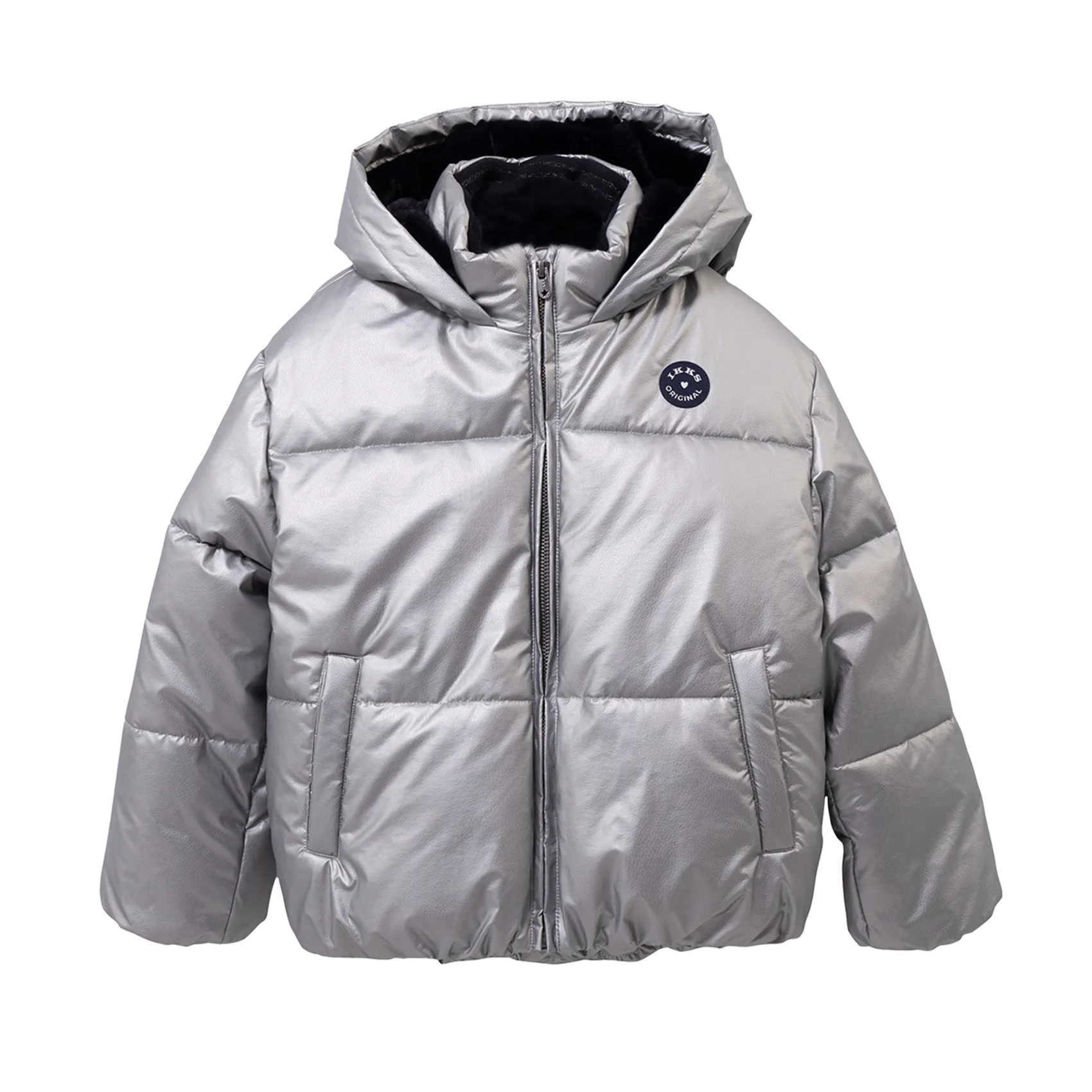 Brookvale Hoody - Daunenjacke Silber