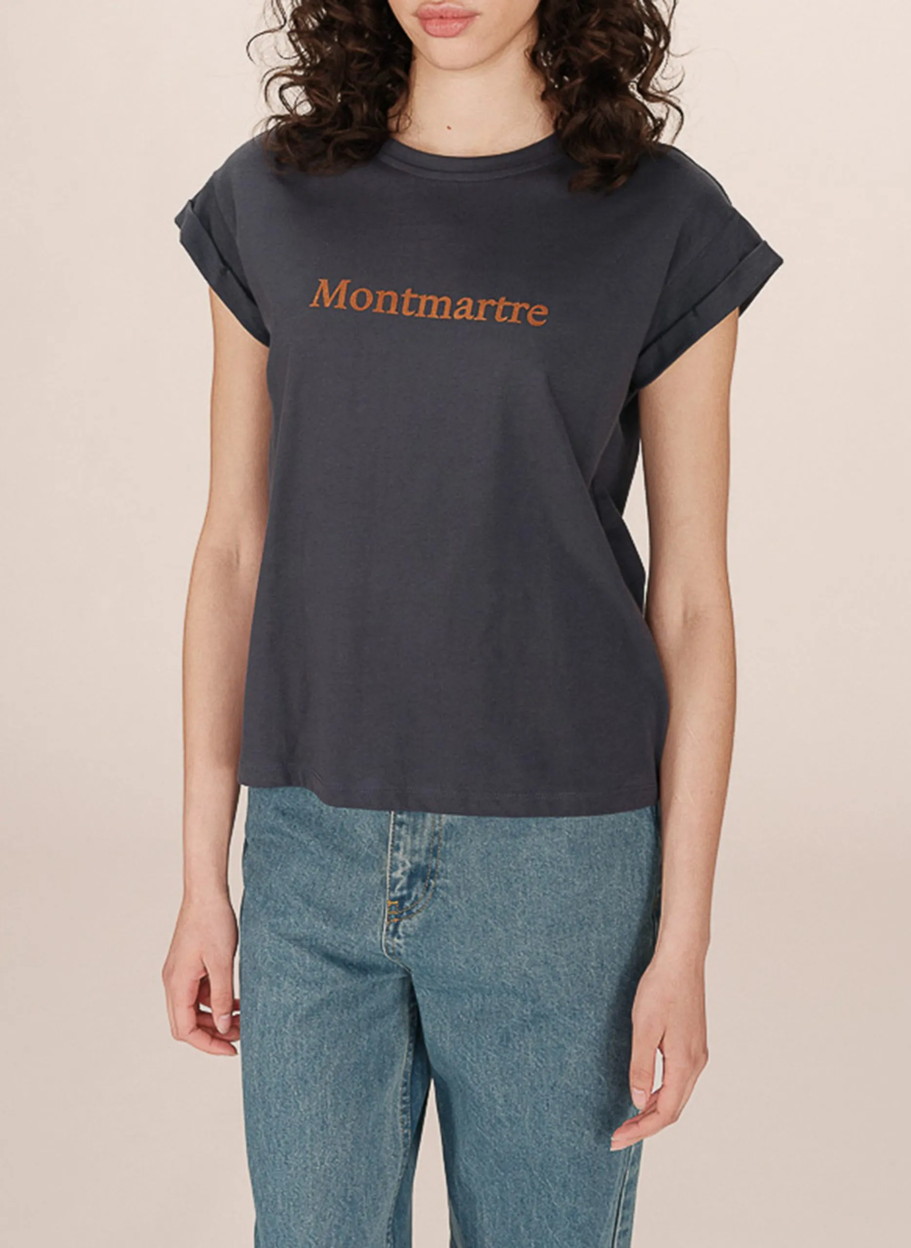 Baumwoll-Pullover mit Rundhalsausschnitt Blau SORENTINO